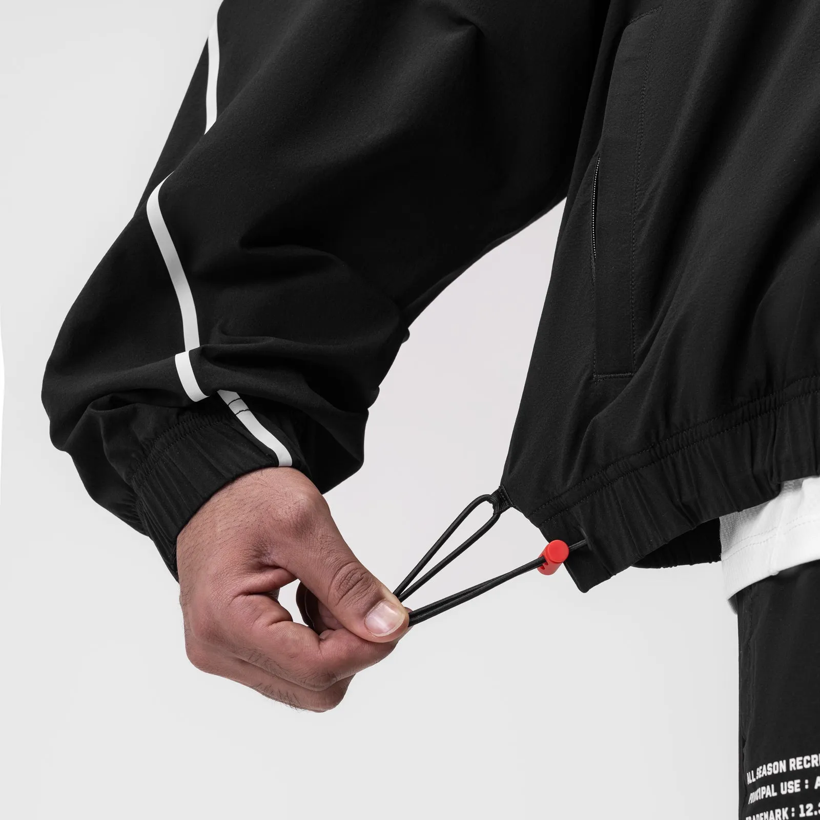 0950. Aerotex™ Track Jacket - Black/White