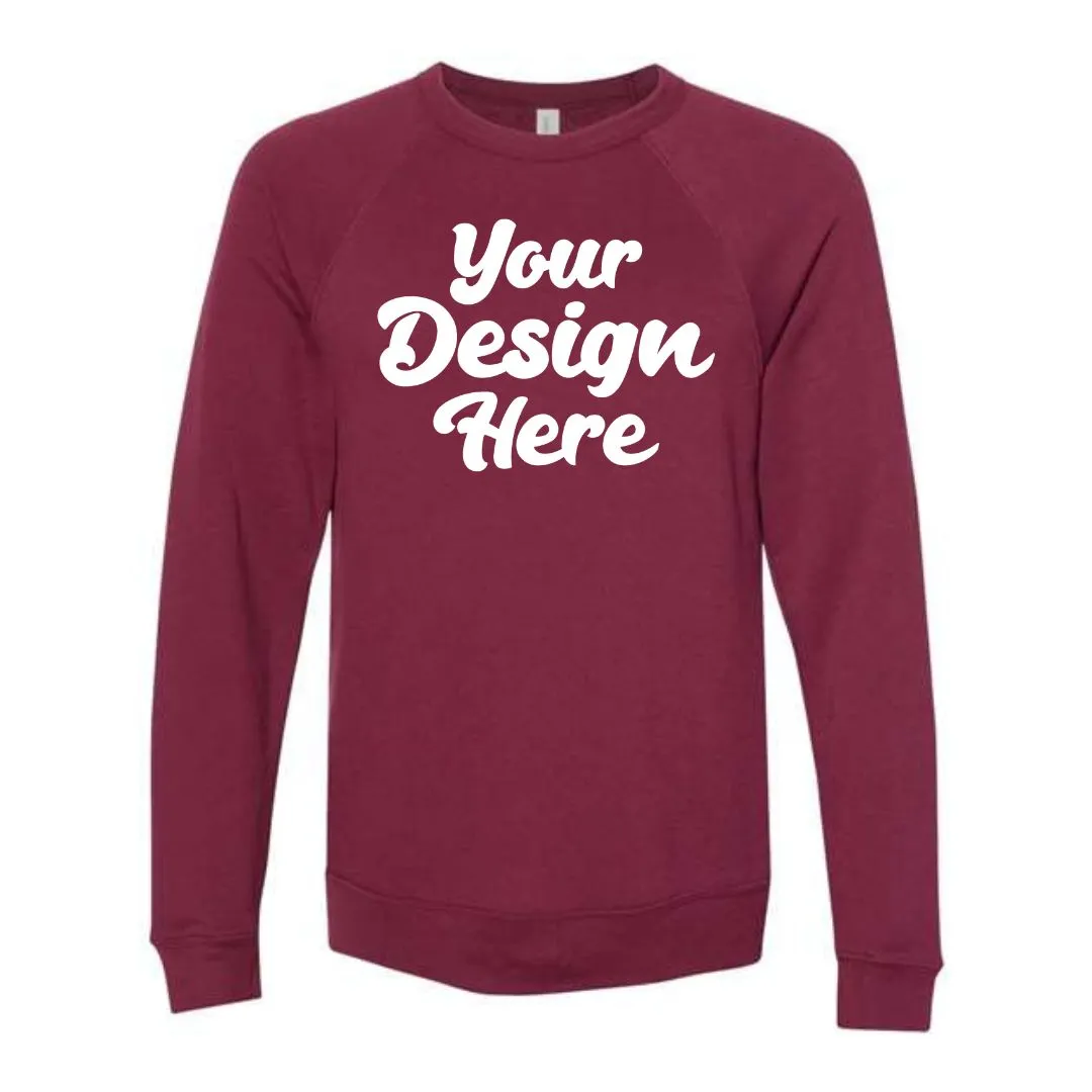 3901 | Unisex Sponge Fleece Raglan Crewneck Sweatshirt