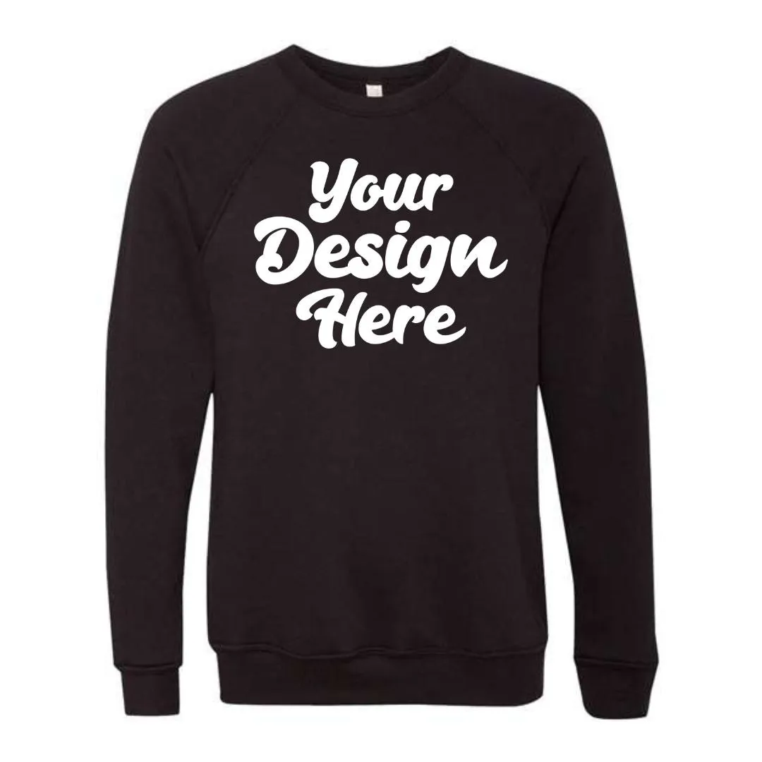 3901 | Unisex Sponge Fleece Raglan Crewneck Sweatshirt