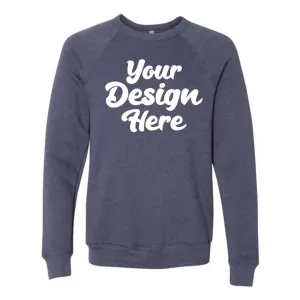 3901 | Unisex Sponge Fleece Raglan Crewneck Sweatshirt