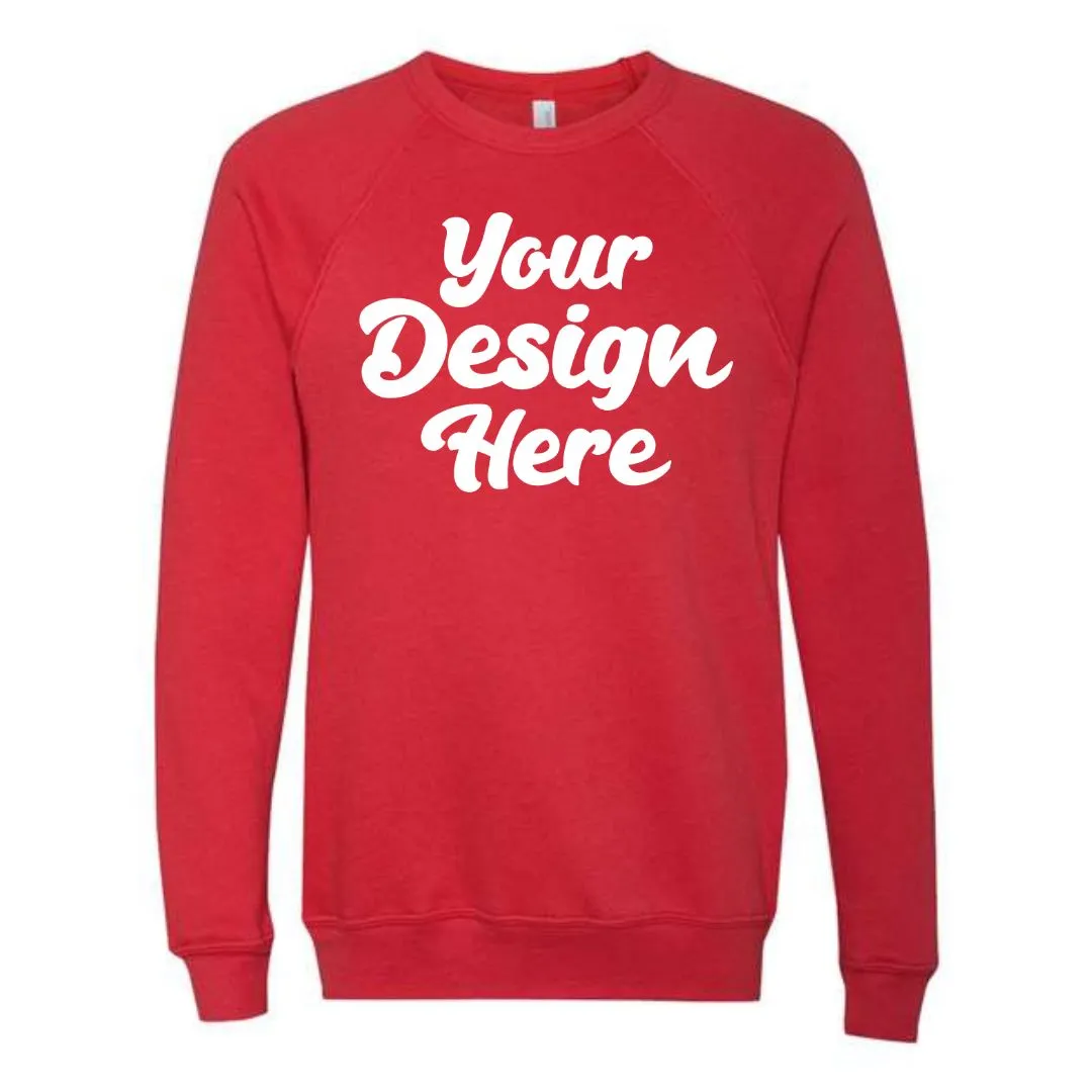 3901 | Unisex Sponge Fleece Raglan Crewneck Sweatshirt