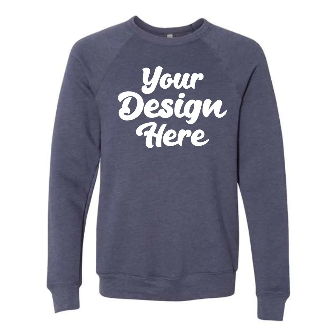 3901 | Unisex Sponge Fleece Raglan Crewneck Sweatshirt