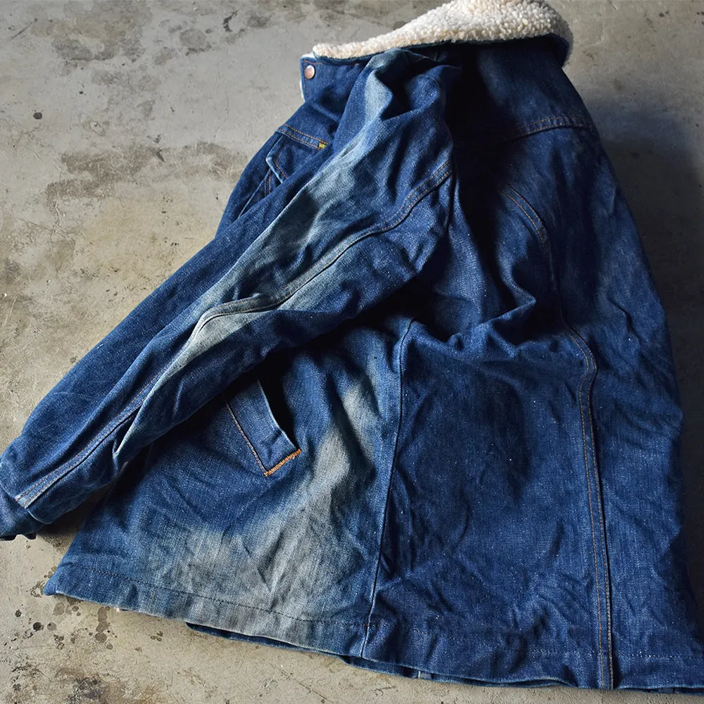 70’s Wrangler 黒タグ！ デニムボアジャケット USA製 230104