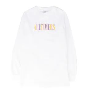 Alltimers Midtown Long Sleeve T-shirt / White