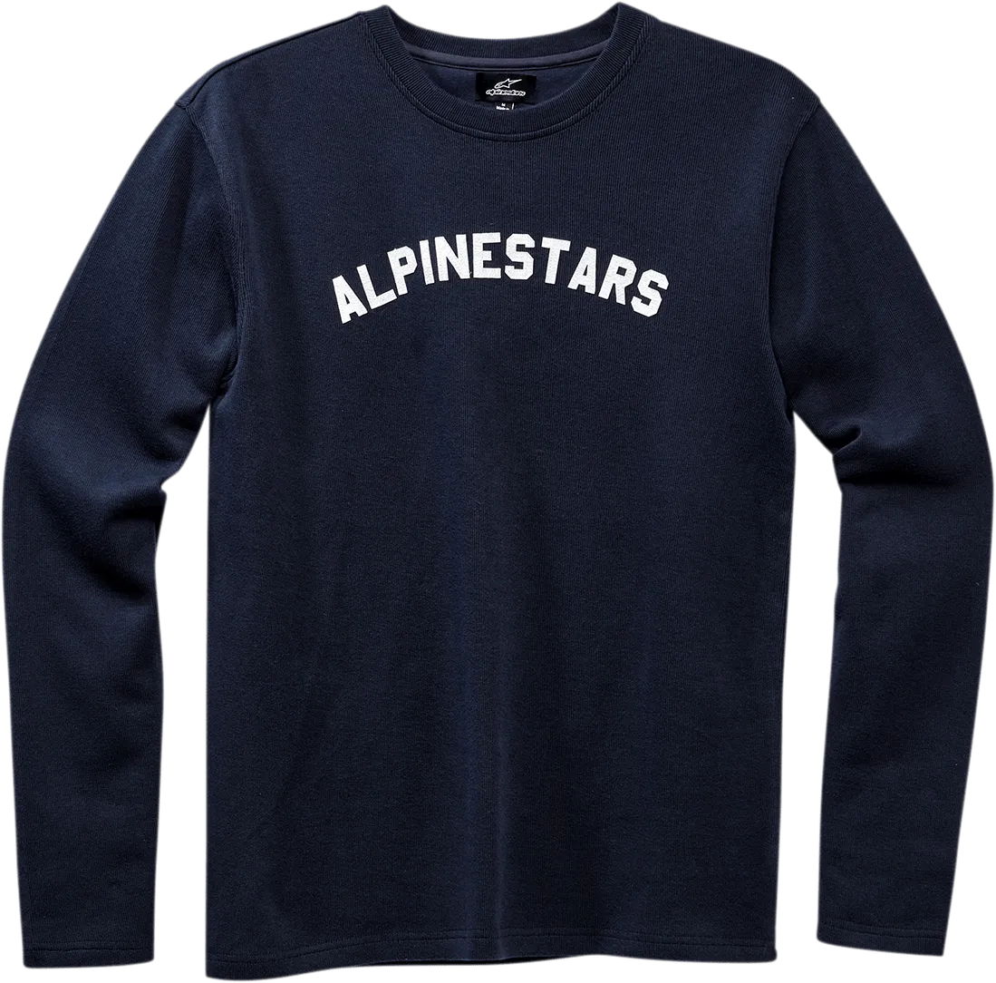 ALPINESTARS Duster Long-Sleeve Premium T-Shirt - Navy - Medium 12307150070M