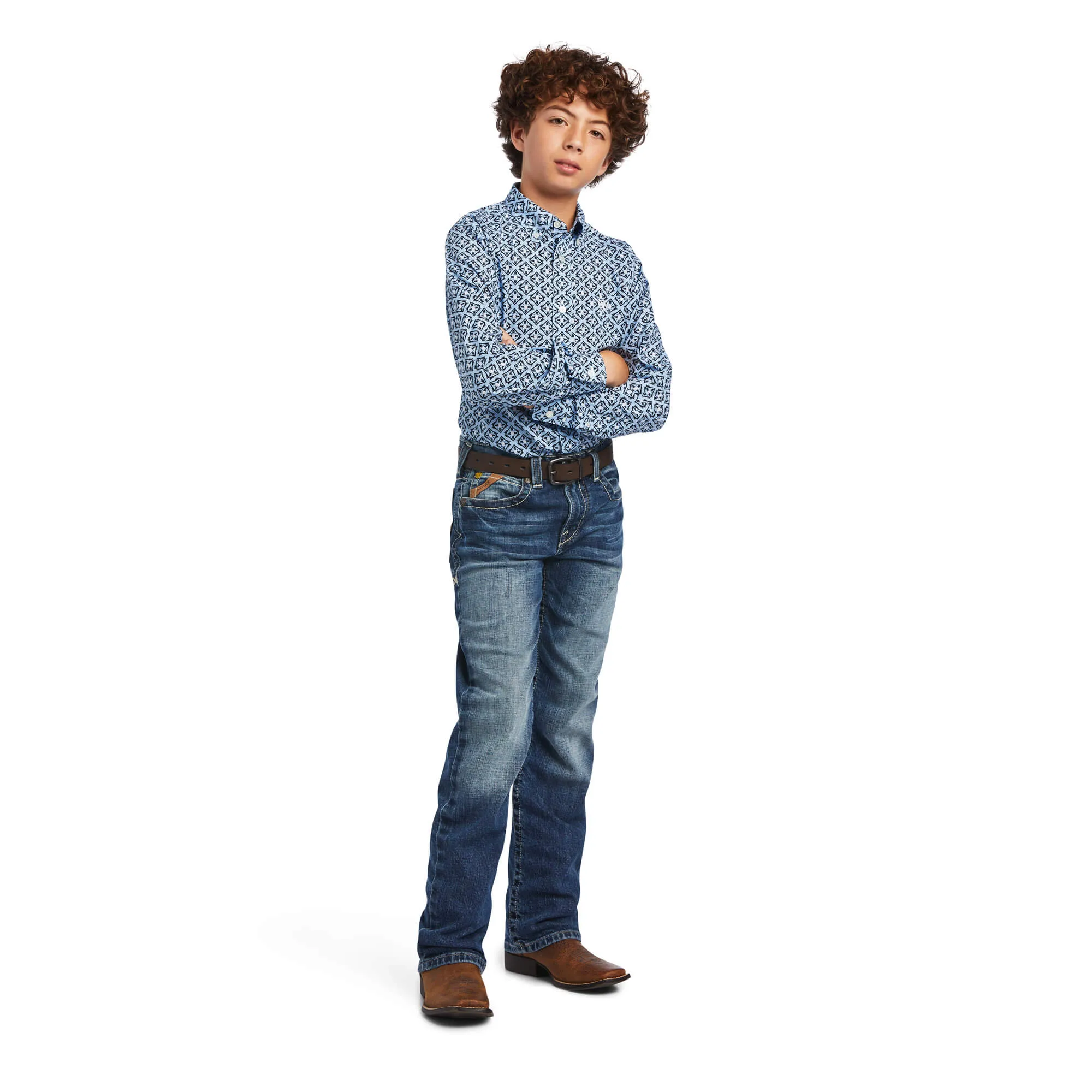 ARIAT Boy's Farhan Classic LS Shirt 10040738