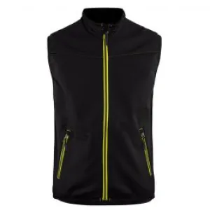 Bl&#xE5;kl&#xE4;der&#x20;3850-2516&#x20;Softshell&#x20;Gilet&#x20;-&#x20;Black&#x20;&#x2F;&#x20;Vis&#x20;Yellow
