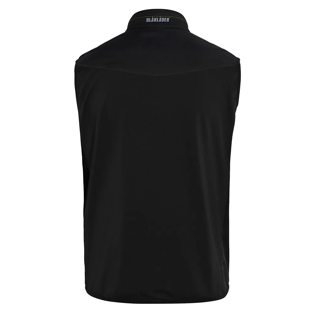 Bl&#xE5;kl&#xE4;der&#x20;3850-2516&#x20;Softshell&#x20;Gilet&#x20;-&#x20;Black&#x20;&#x2F;&#x20;Vis&#x20;Yellow