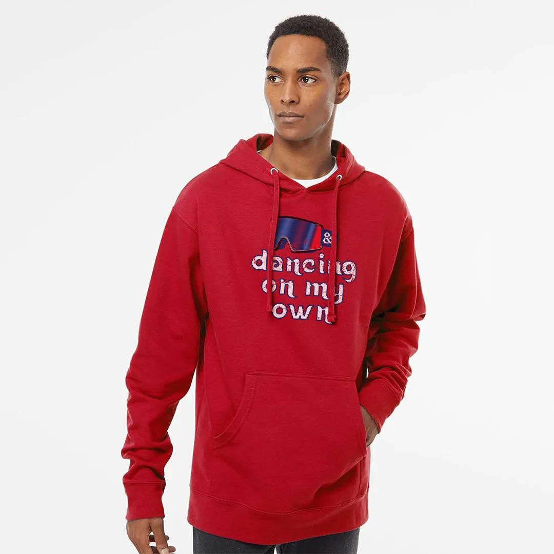 Dancing On My Own Red Hoodie | Philadelphia Baseball