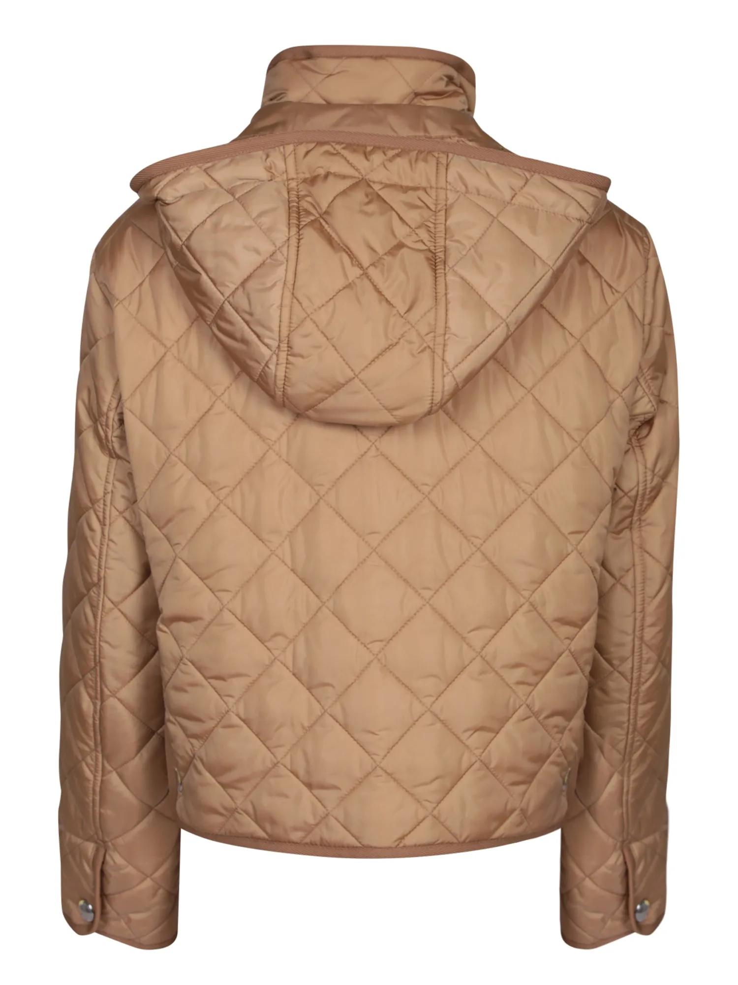 Diamond-quilted jacket