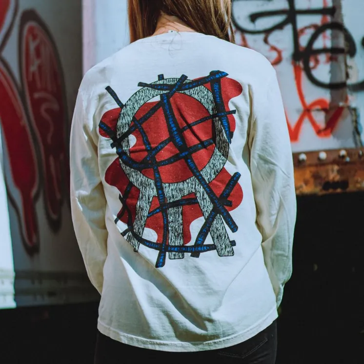 Divine Inner Tension • Natural • Long-Sleeve T-Shirt