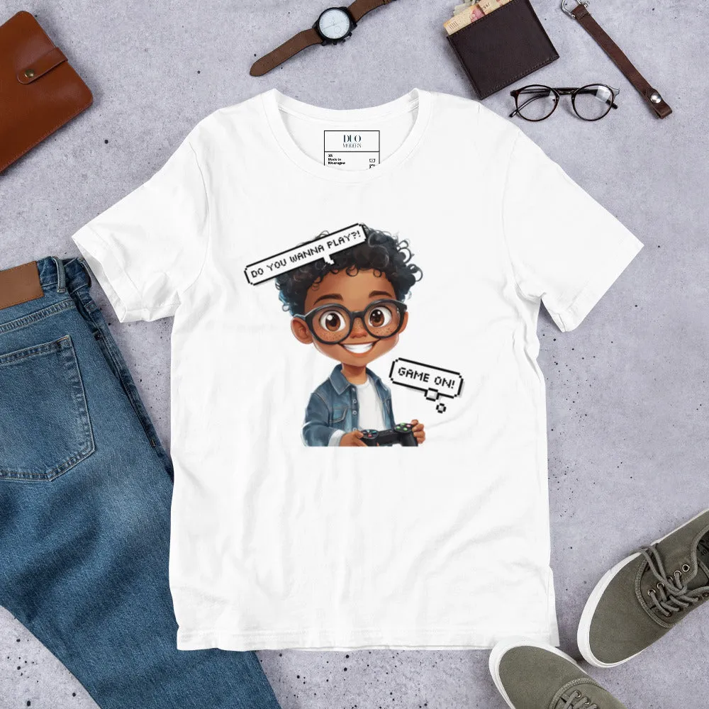 DUO MODERN "Little Gamer" Unisex T-Shirt