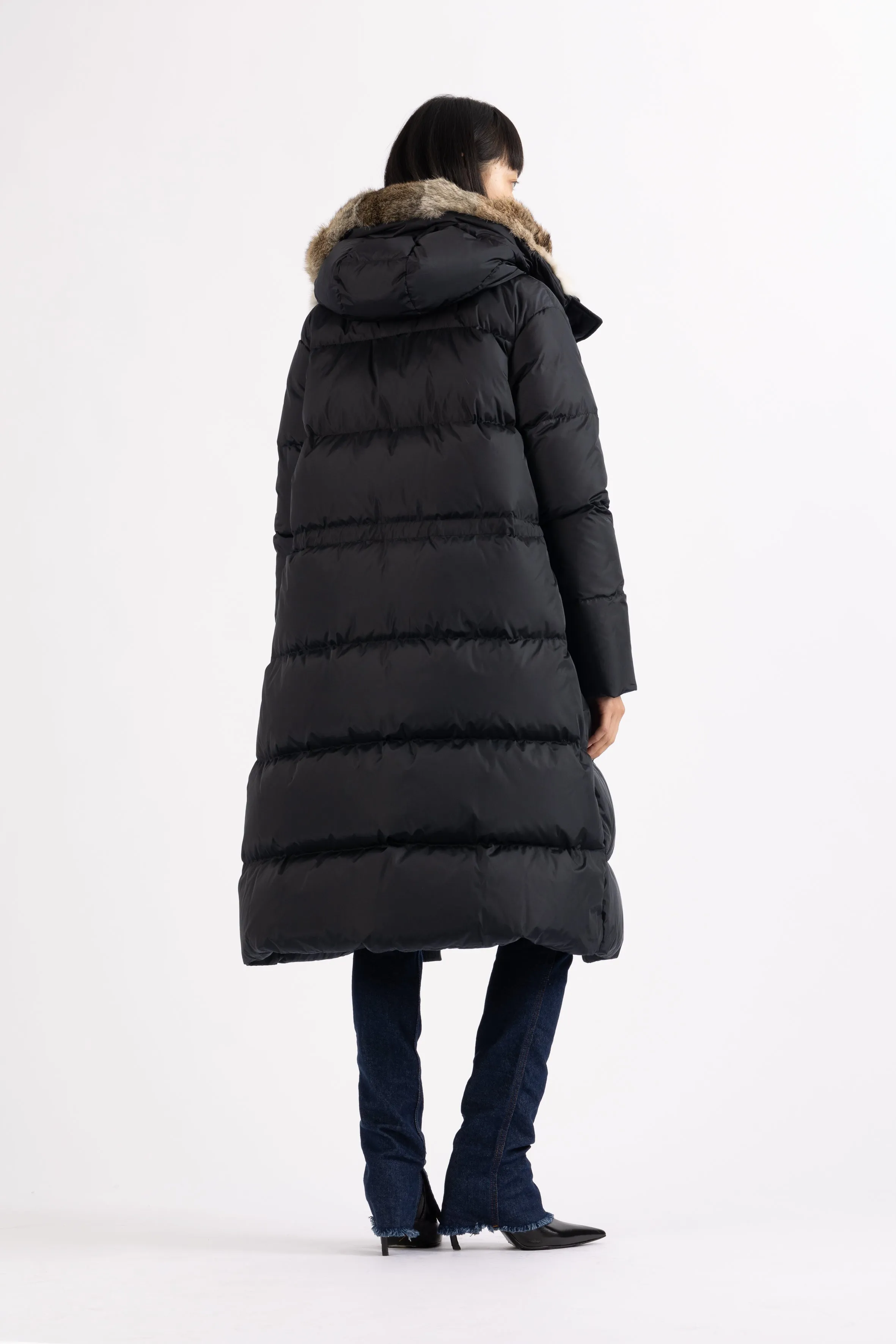 ELONGATED DOWN COAT EZA
