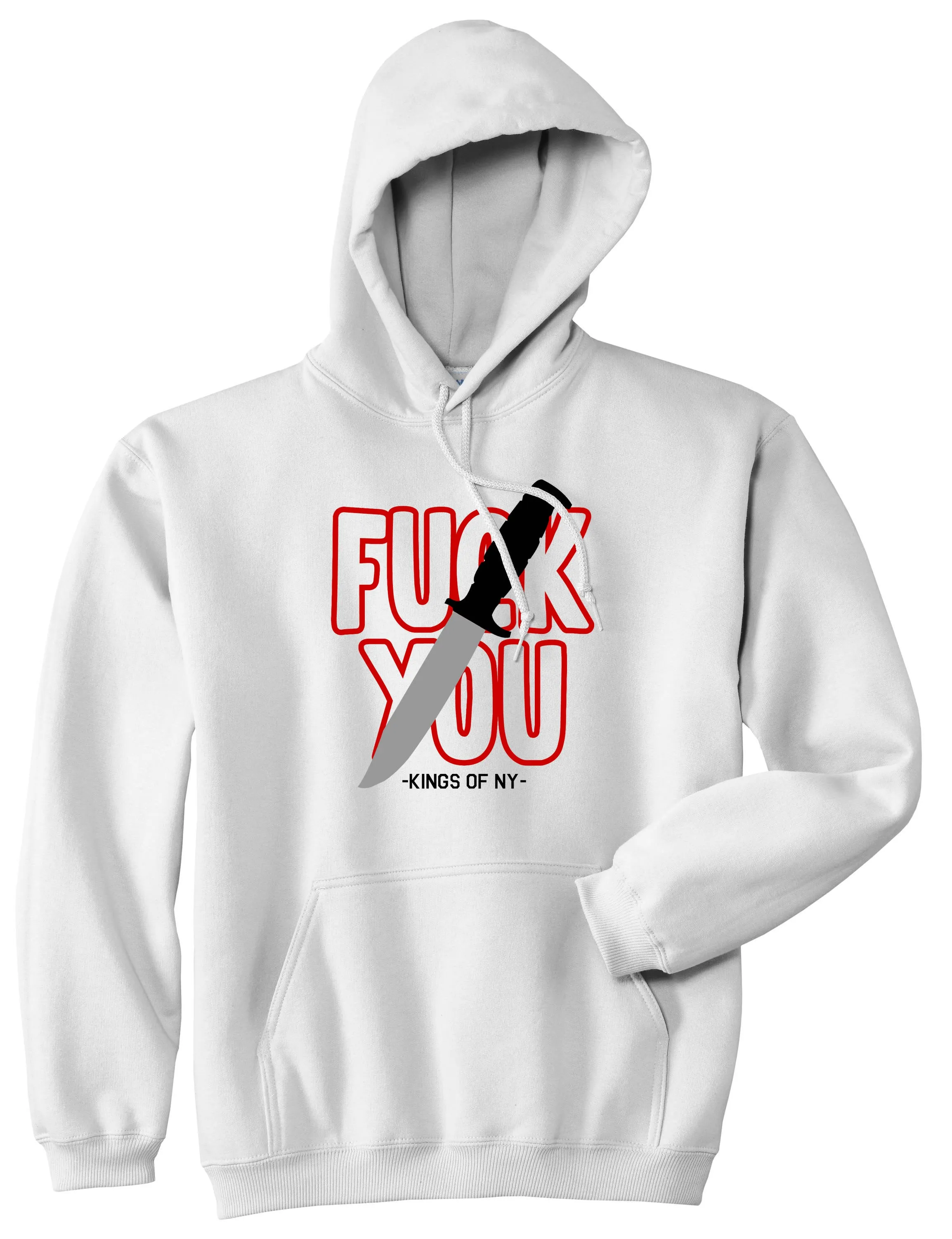 F You Knife Mens Pullover Hoodie