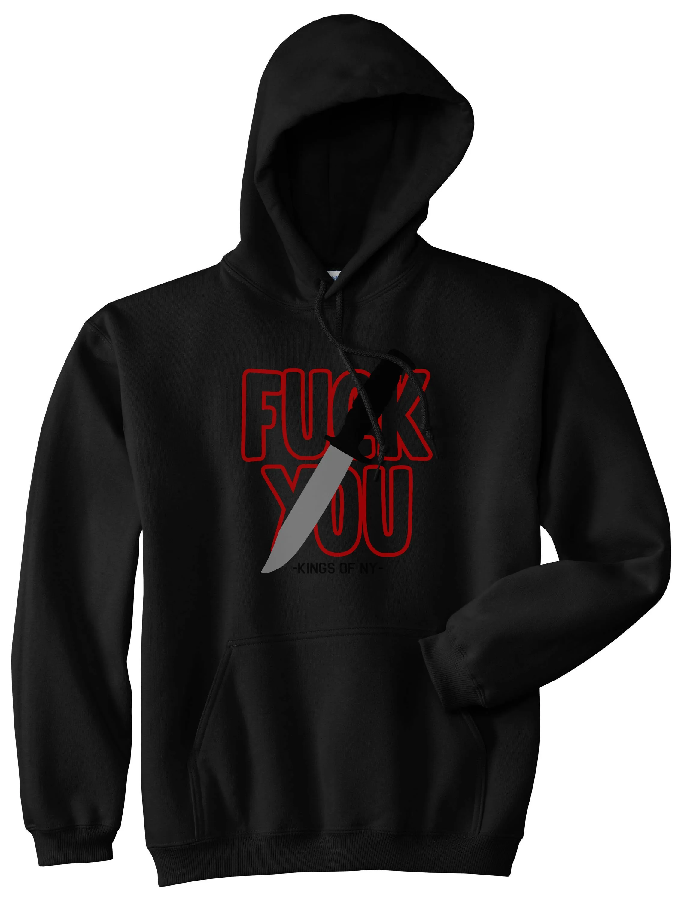 F You Knife Mens Pullover Hoodie