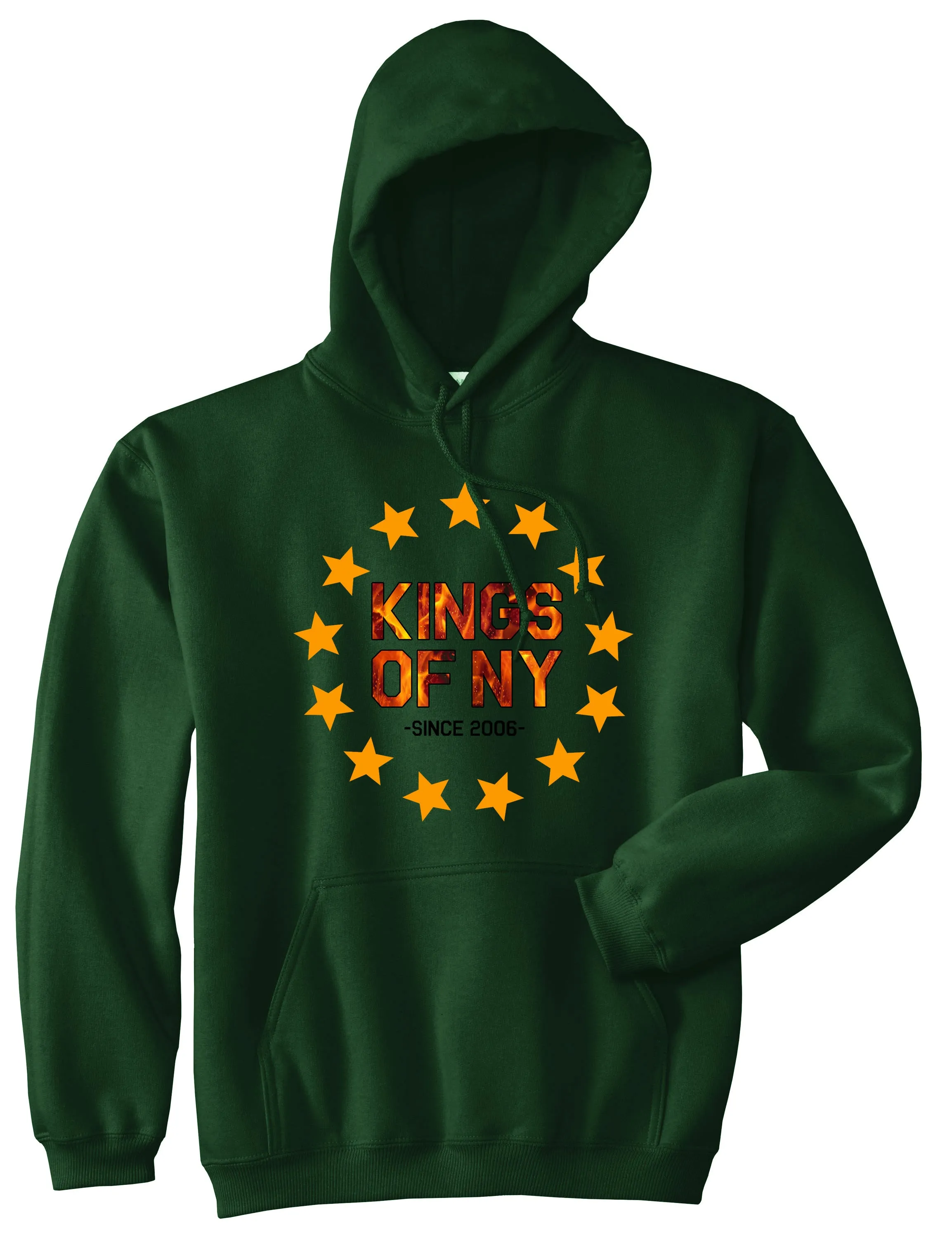Fire Classic Stars Logo Mens Pullover Hoodie Sweatshirt