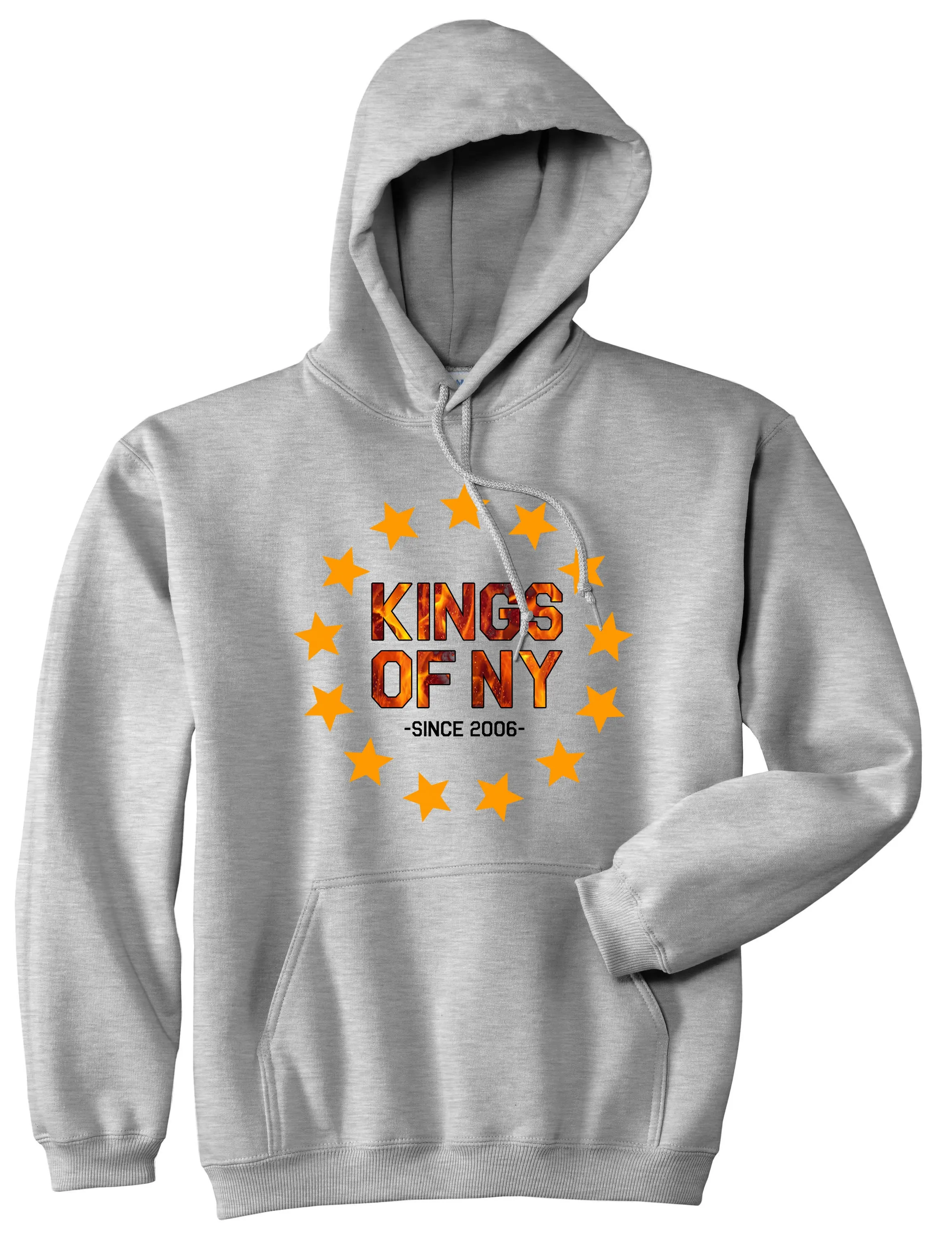 Fire Classic Stars Logo Mens Pullover Hoodie Sweatshirt
