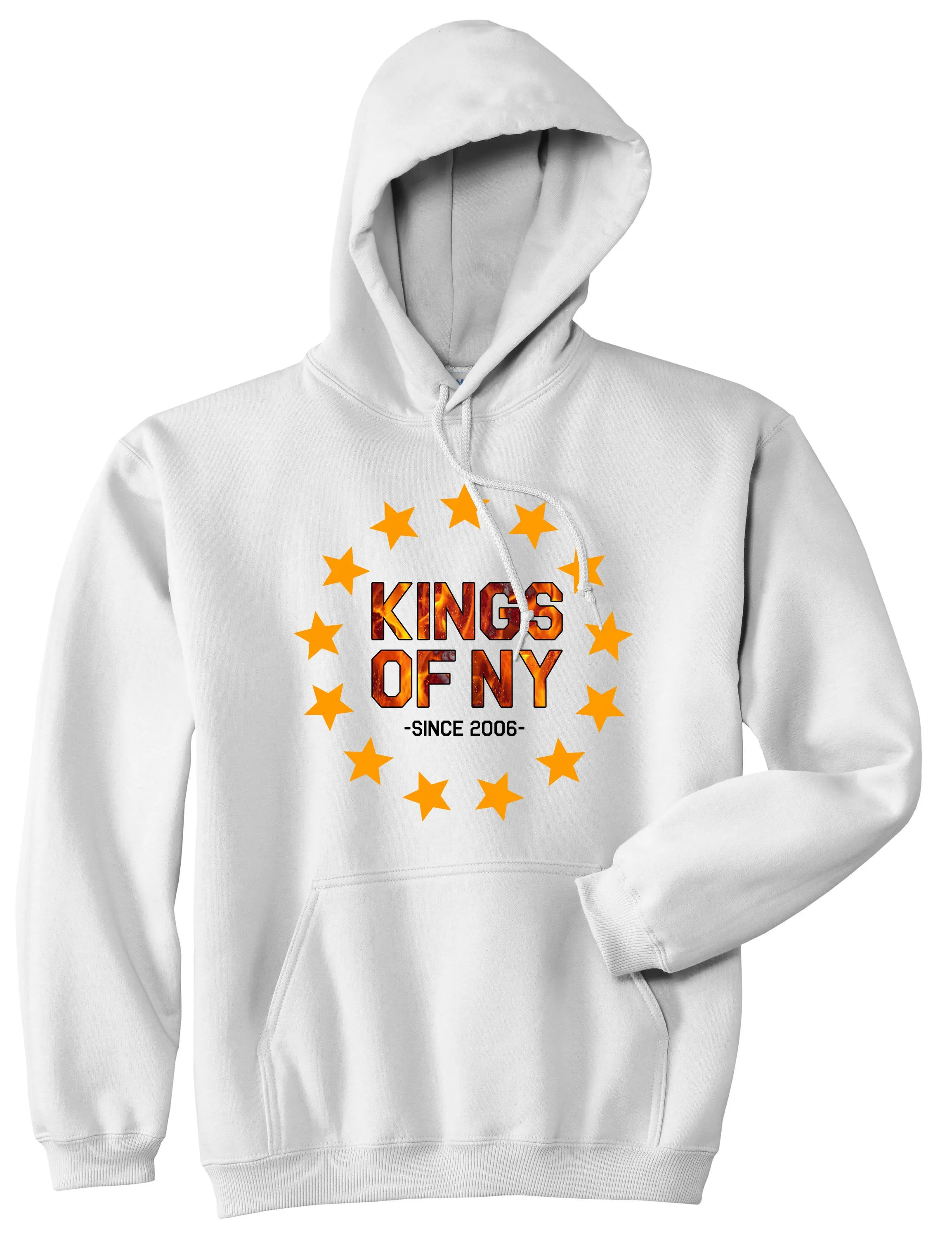 Fire Classic Stars Logo Mens Pullover Hoodie Sweatshirt