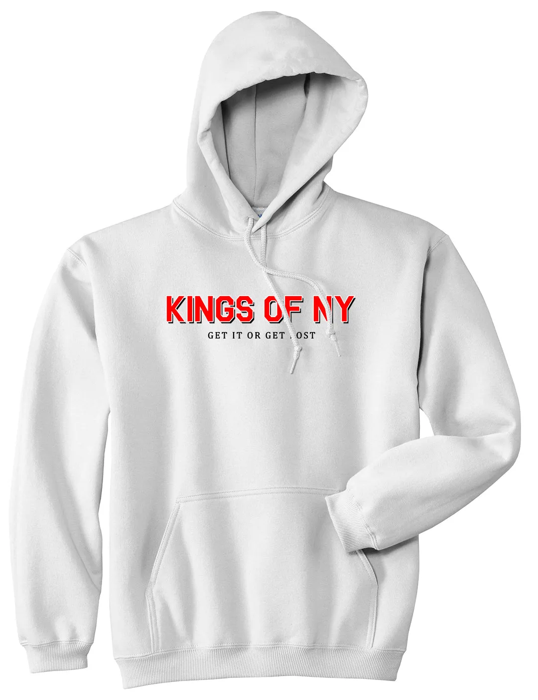 Get It Or Get Lost Mens Pullover Hoodie