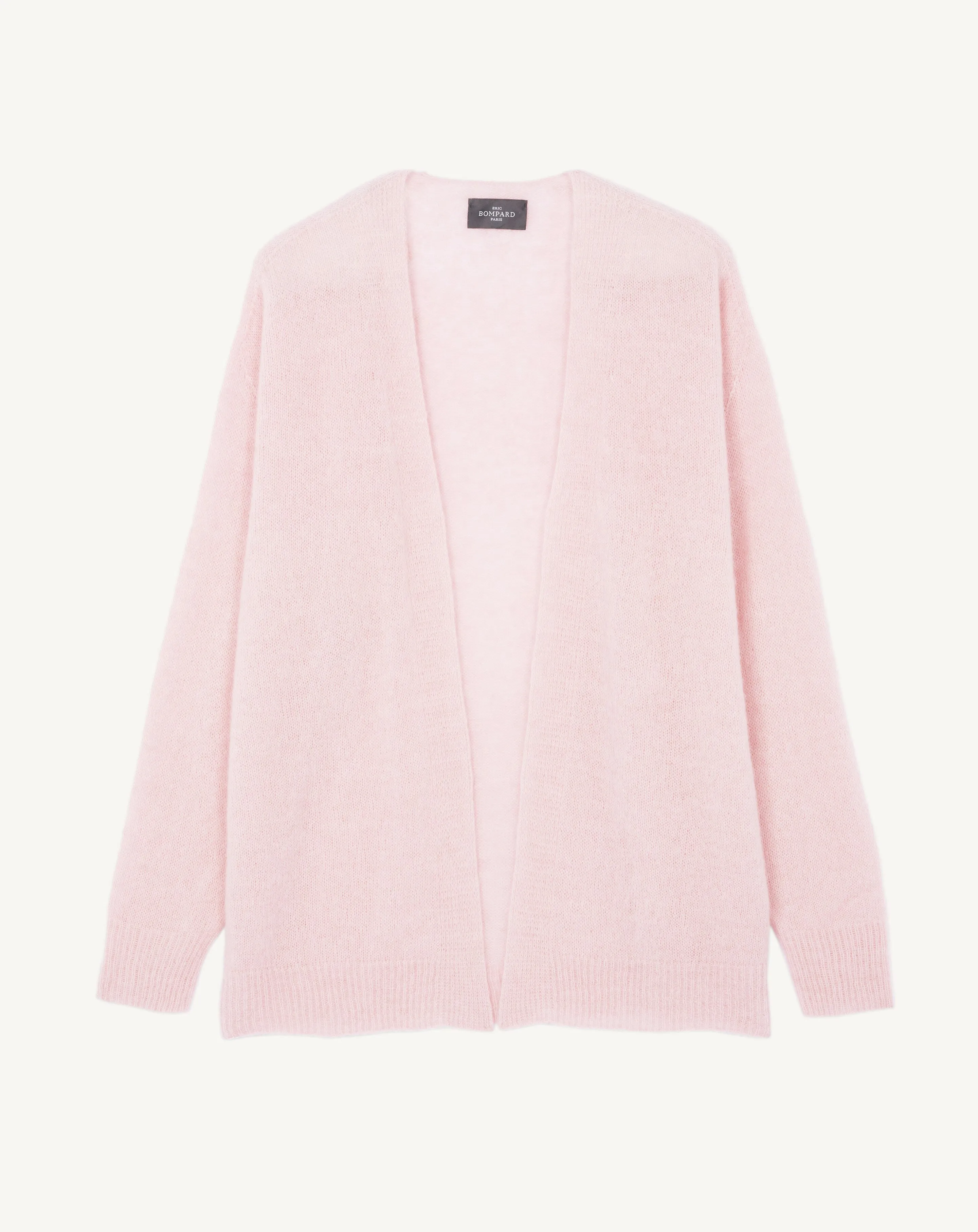 Gilet cachemire plume
