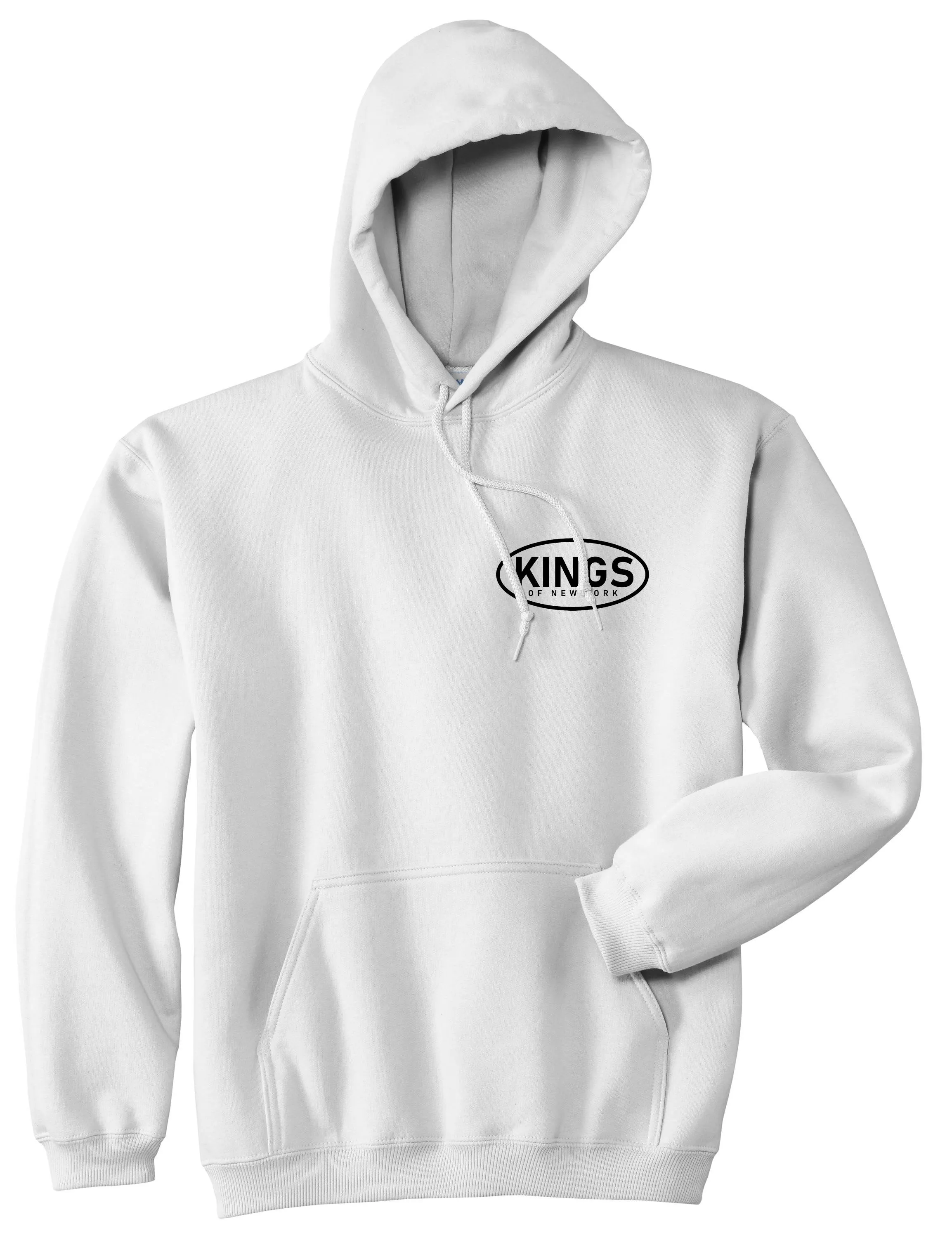 Kings Of New York Work Logo Mens Pullover Hoodie
