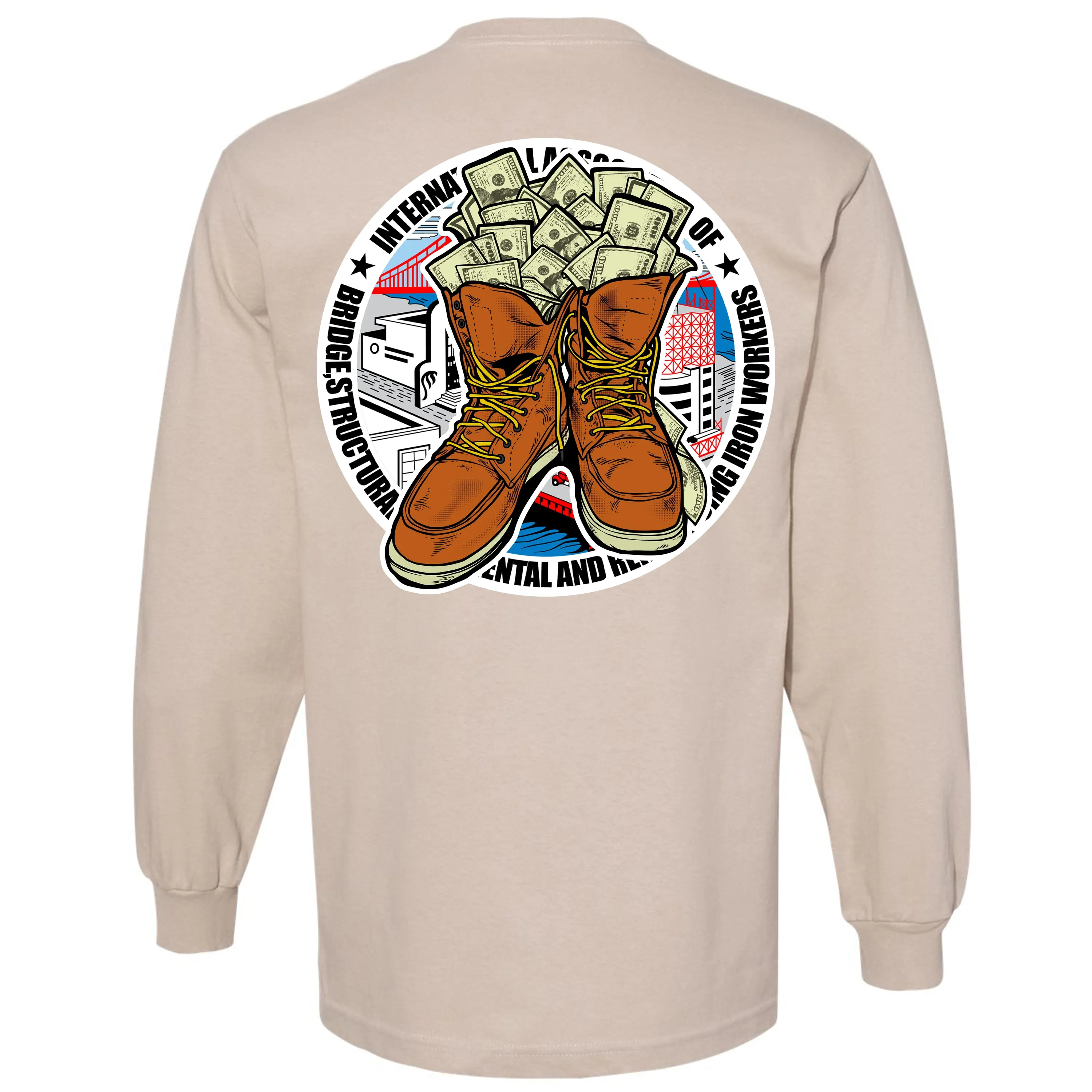 LACE UP GET MONEY INTERNATIONAL LONG SLEEVE