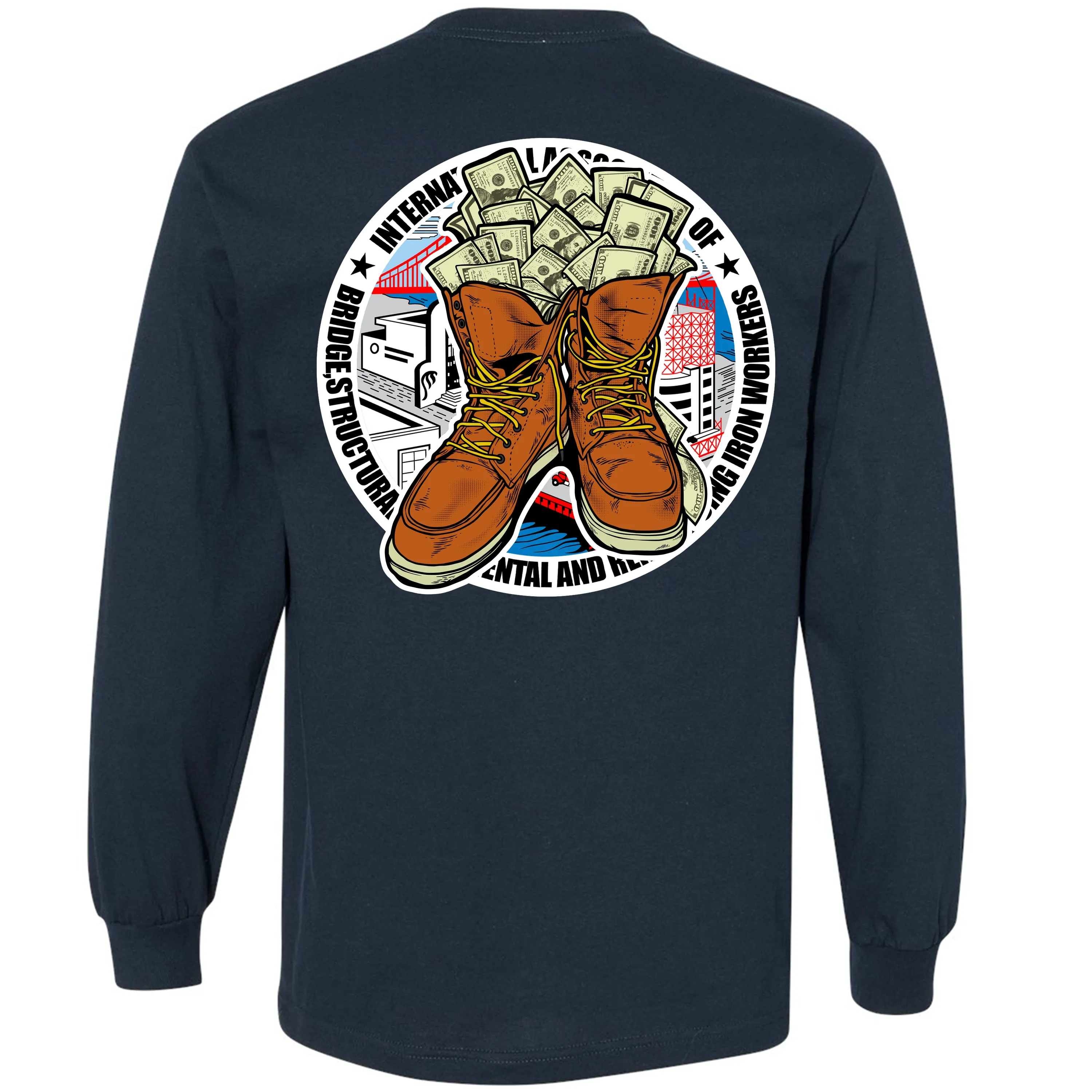 LACE UP GET MONEY INTERNATIONAL LONG SLEEVE