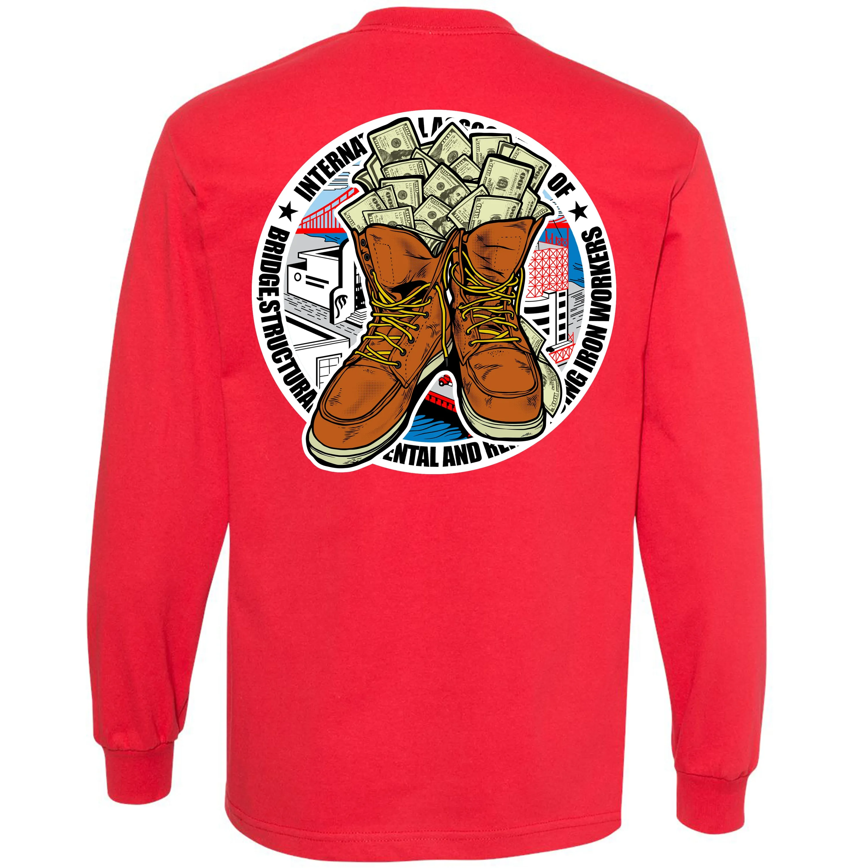LACE UP GET MONEY INTERNATIONAL LONG SLEEVE