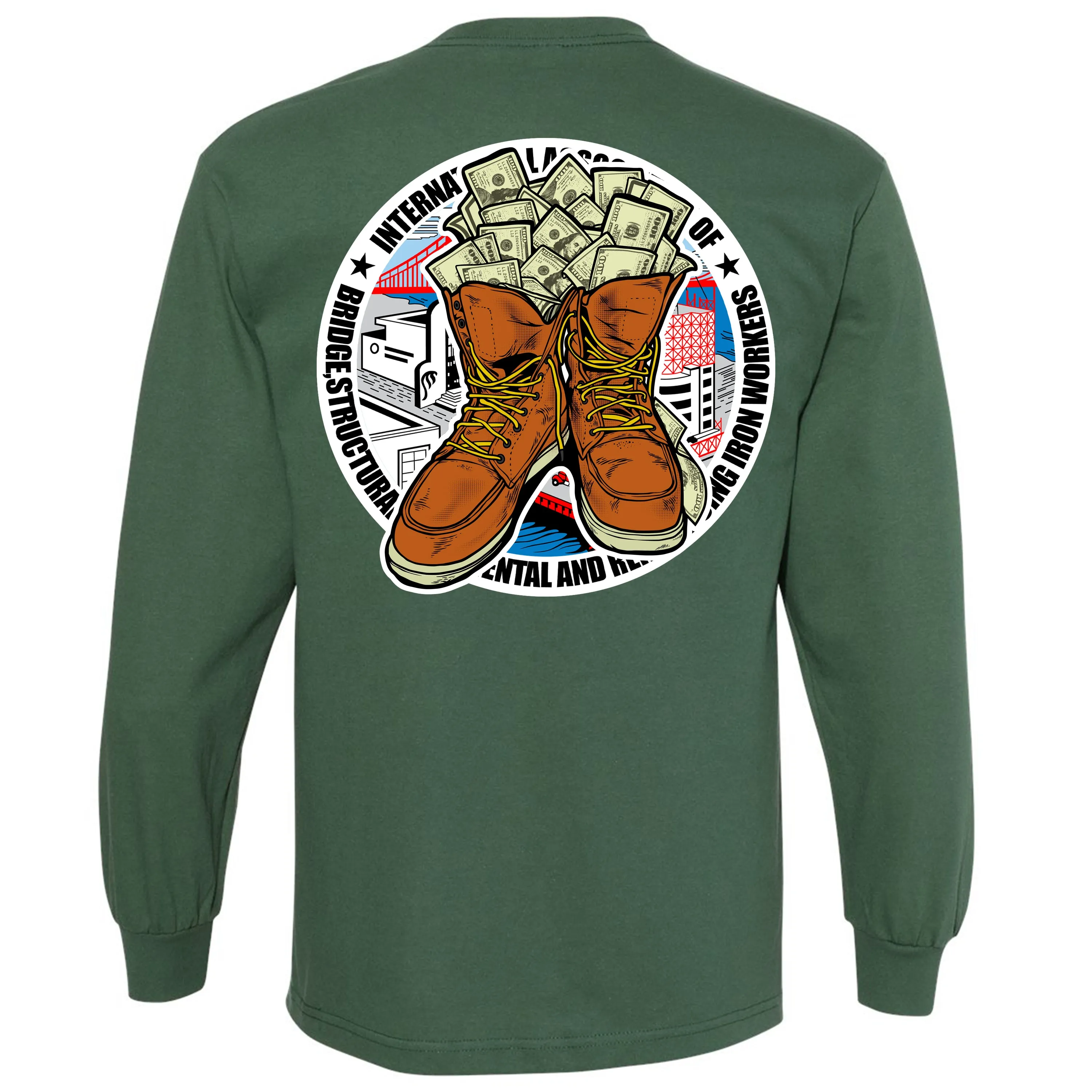 LACE UP GET MONEY INTERNATIONAL LONG SLEEVE