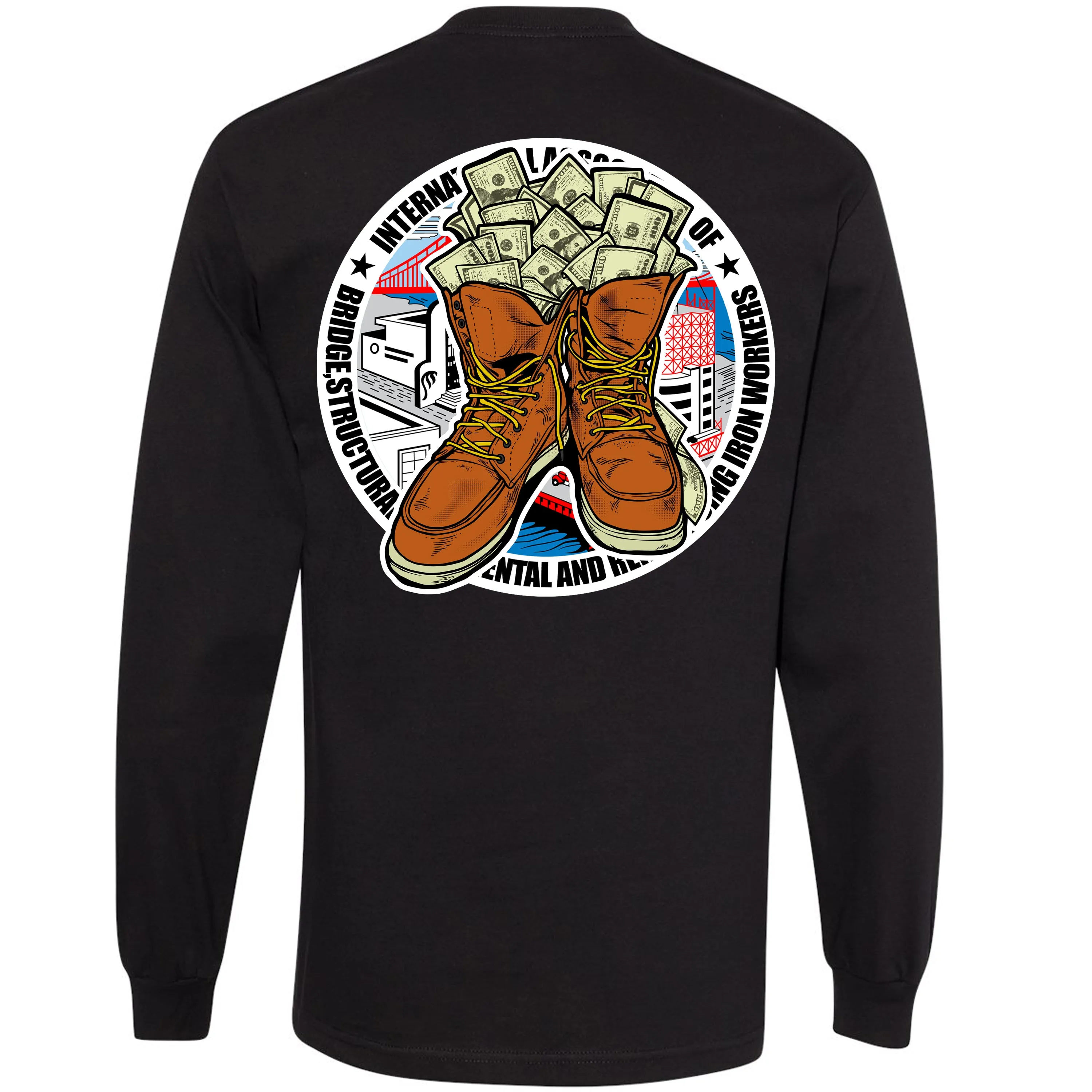 LACE UP GET MONEY INTERNATIONAL LONG SLEEVE