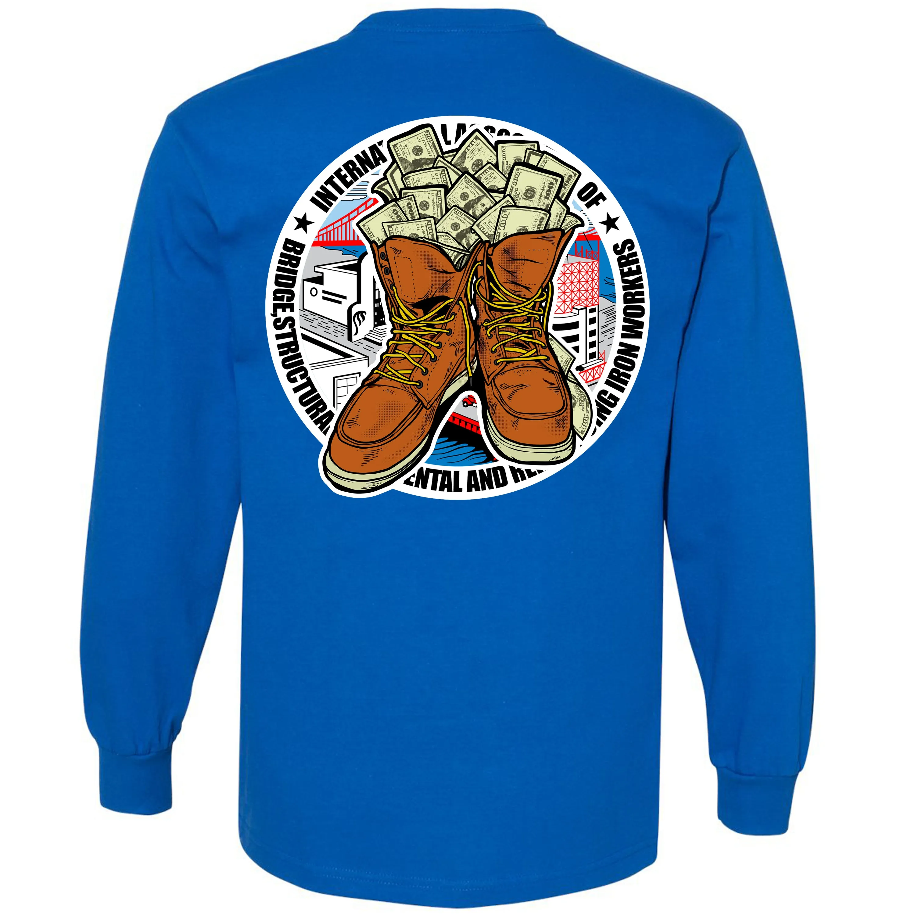 LACE UP GET MONEY INTERNATIONAL LONG SLEEVE