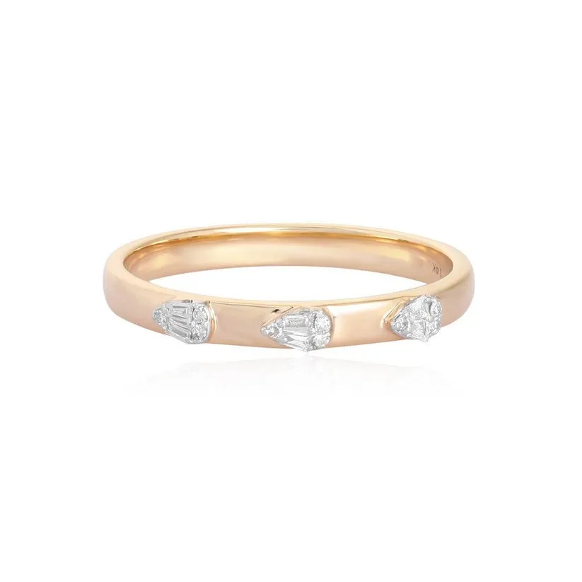Modern Baguette Diamond Eternity Ring