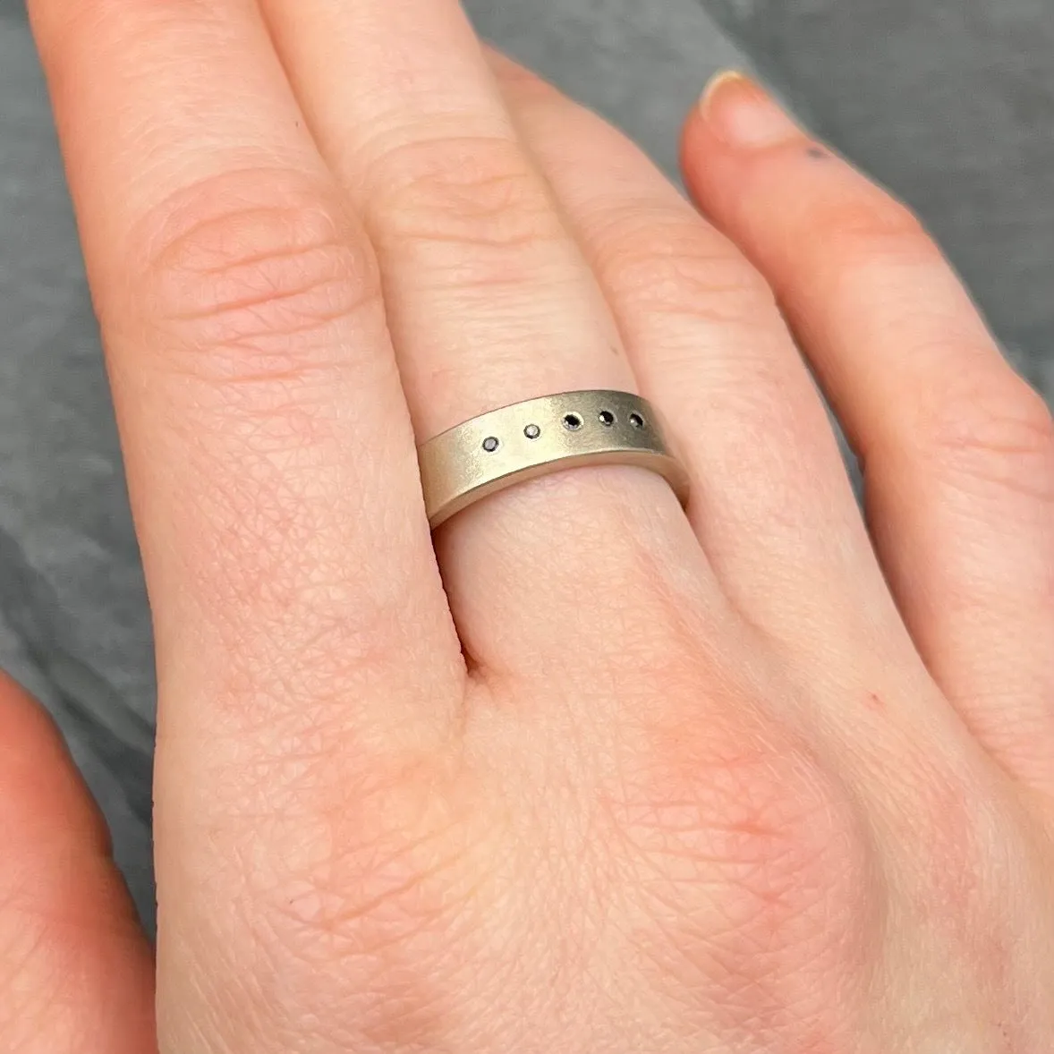 Modern Black Diamond Band