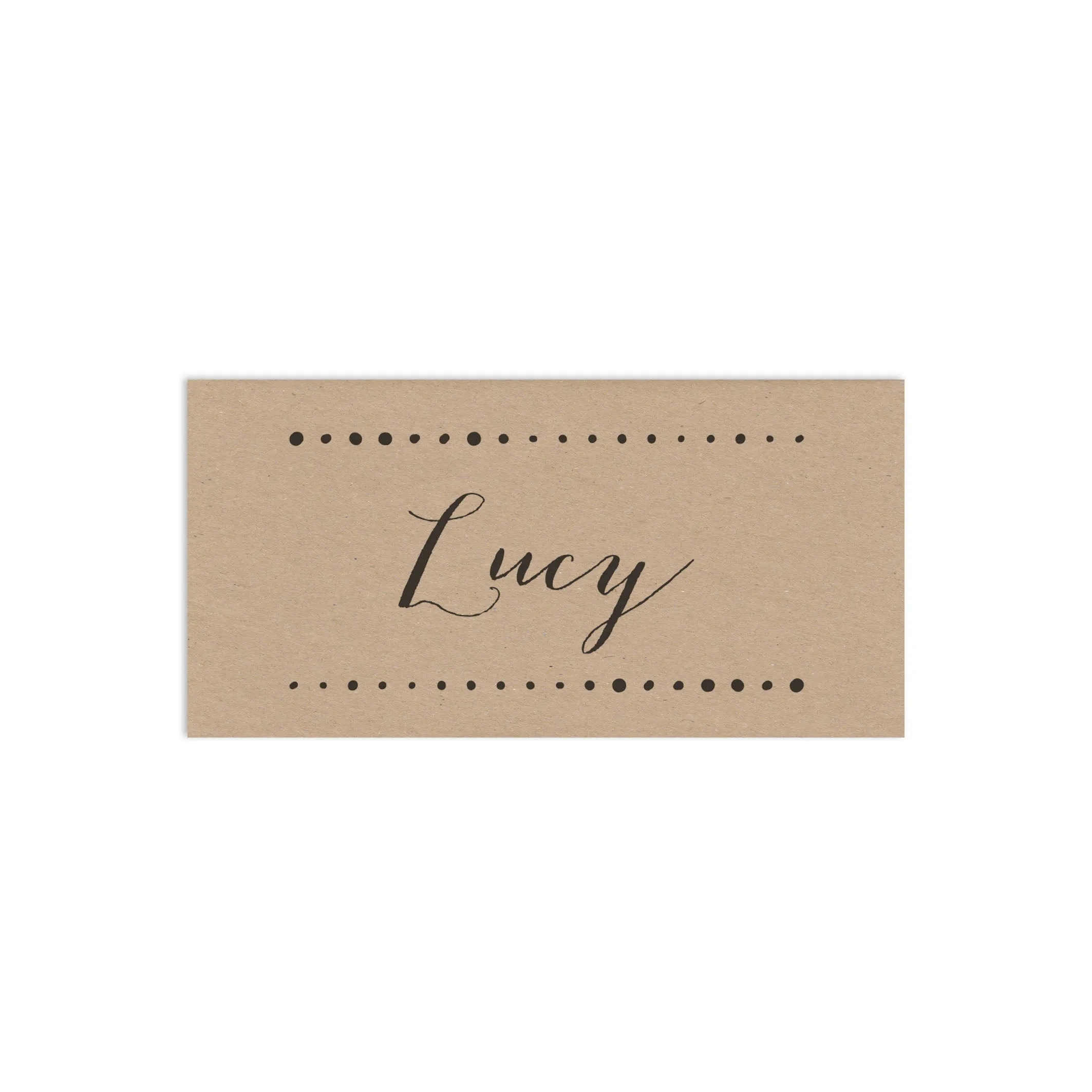 Modern Calligraphy Place Cards