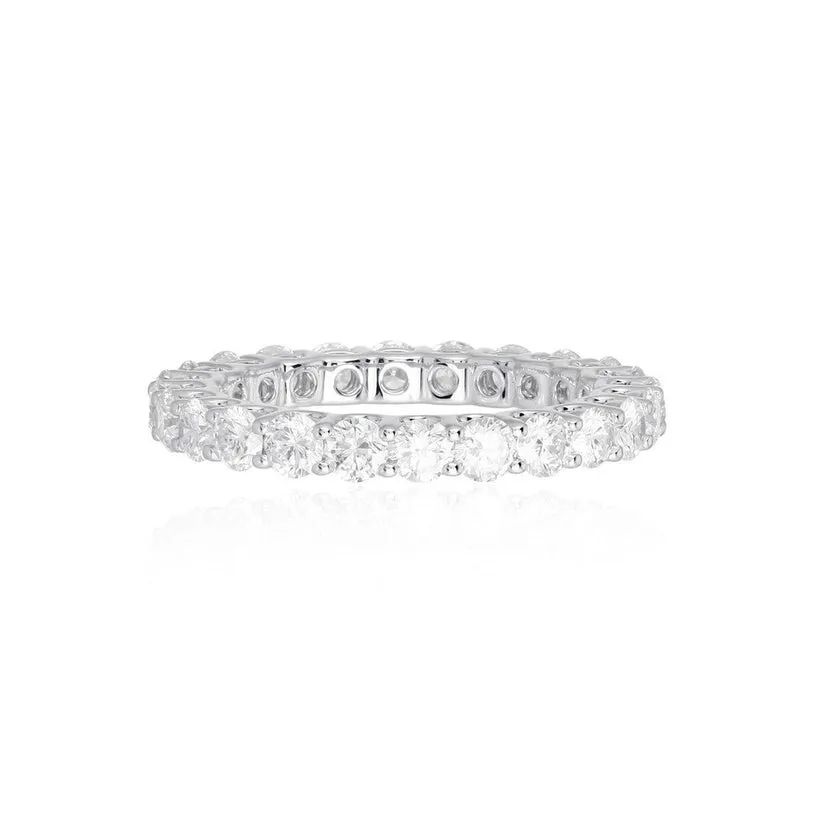 Modern Charm Diamond Eternity Ring