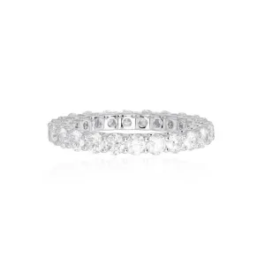Modern Charm Diamond Eternity Ring