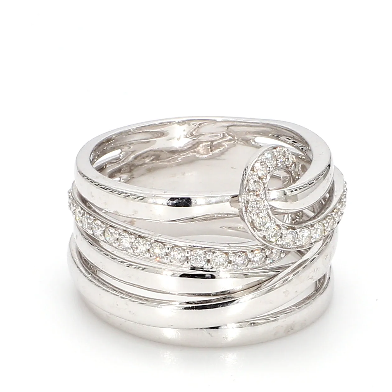 Modern Diamond Fashion Ring