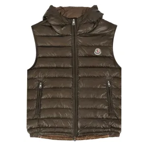 Moncler Barant Puffer Down Gilet. Size 4US