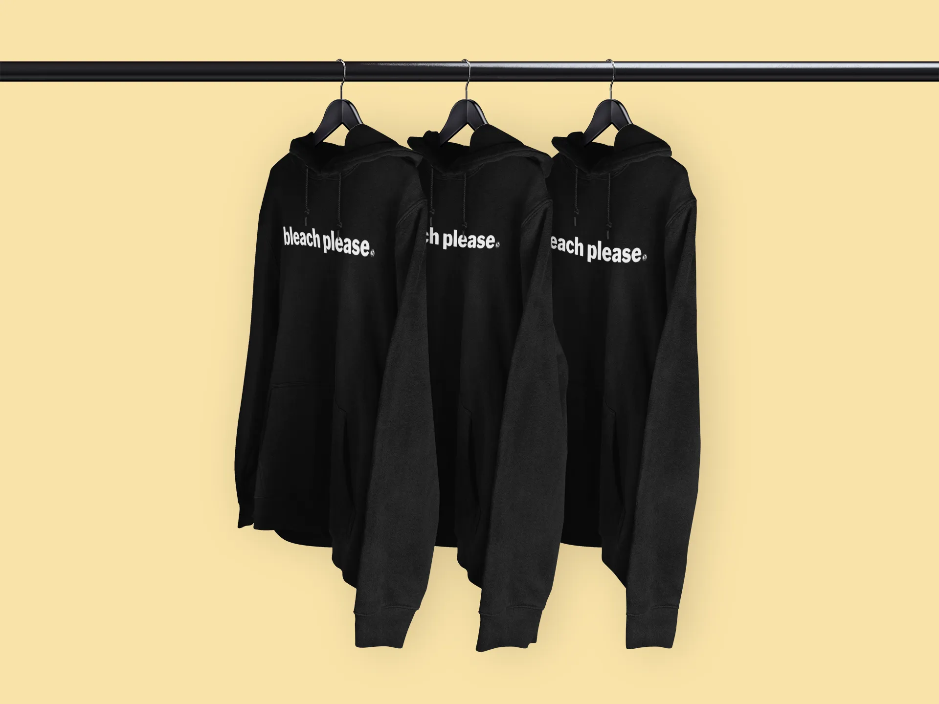 NEW Bleach Please Hoodie