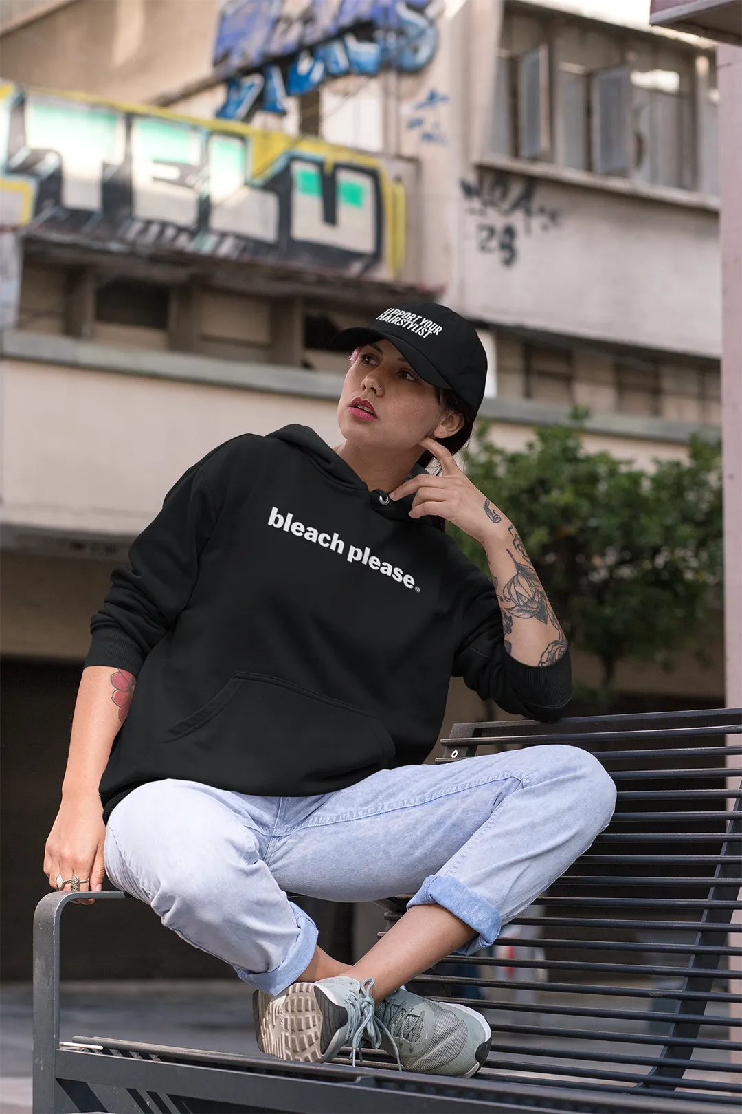 NEW Bleach Please Hoodie