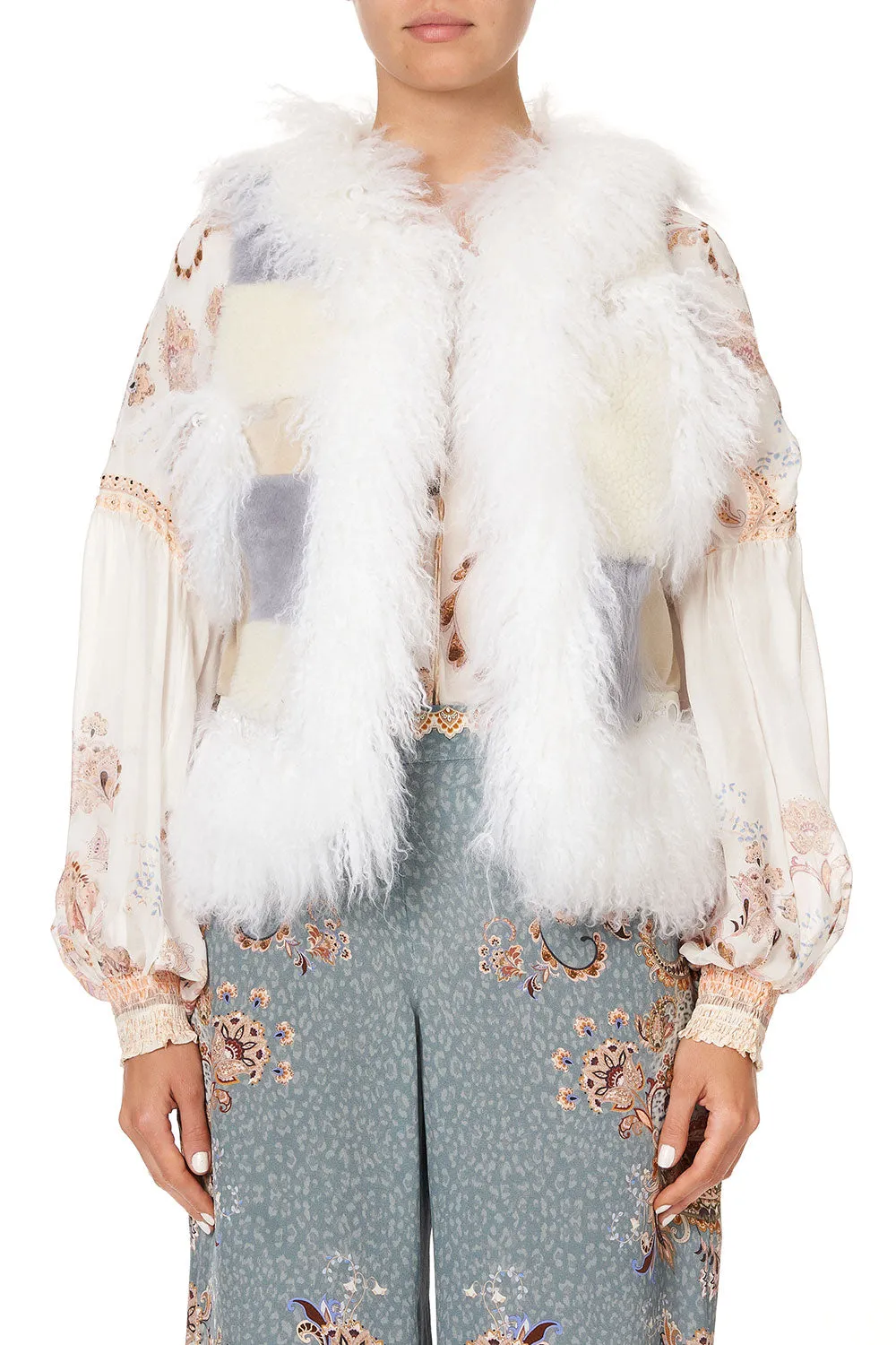 PATCHWORK GILET LE PALAIS DU ZAHIR