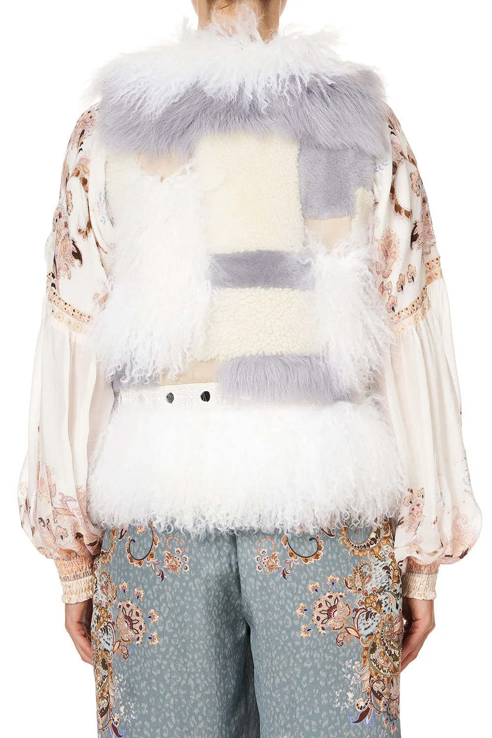 PATCHWORK GILET LE PALAIS DU ZAHIR