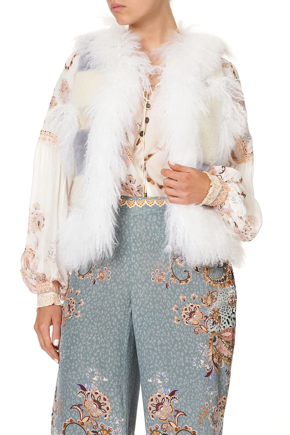 PATCHWORK GILET LE PALAIS DU ZAHIR