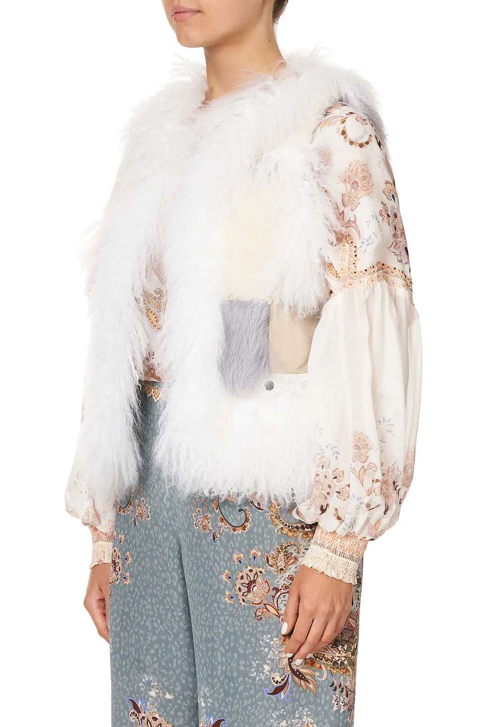 PATCHWORK GILET LE PALAIS DU ZAHIR