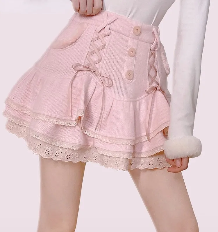 Pink Dollette Skirt