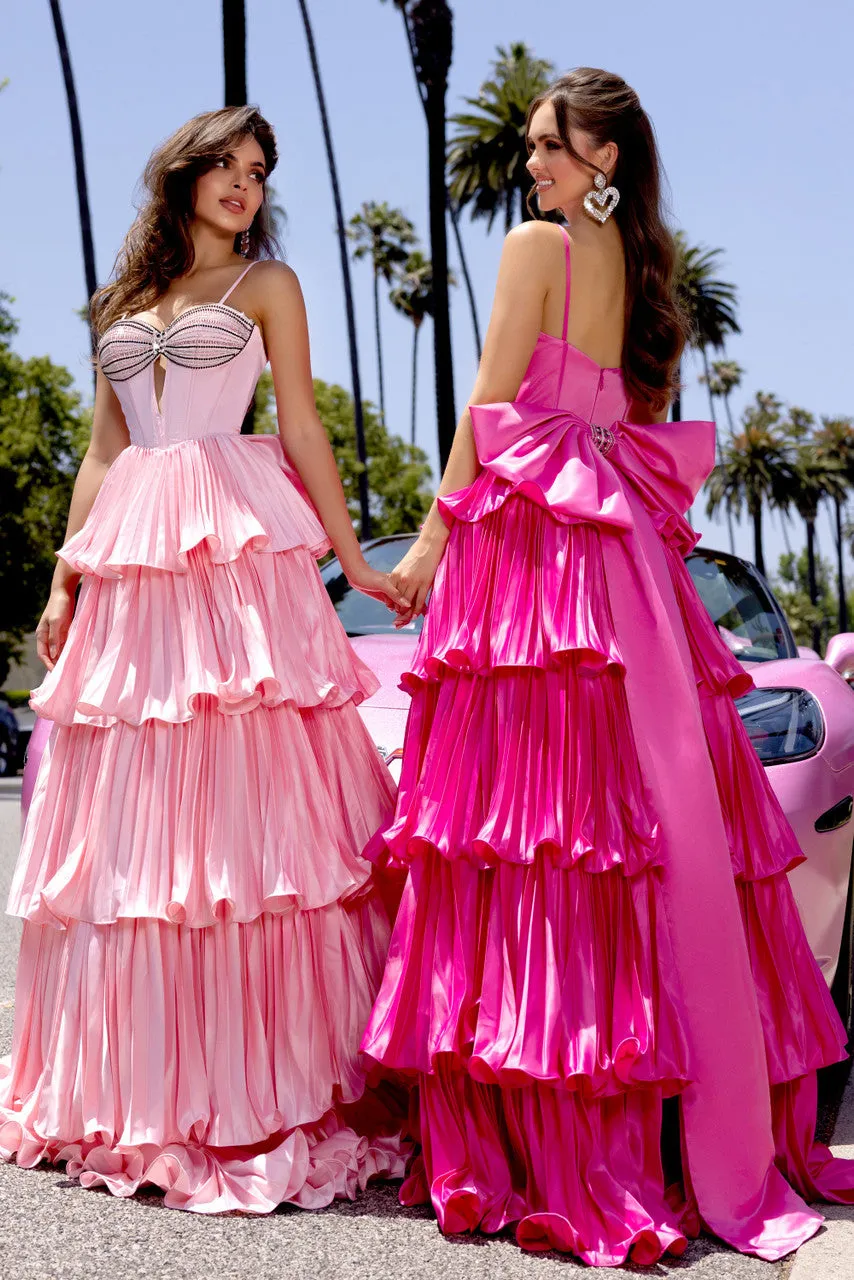 PORTIA & SCARLETT PS25165 Layered Ball Gown