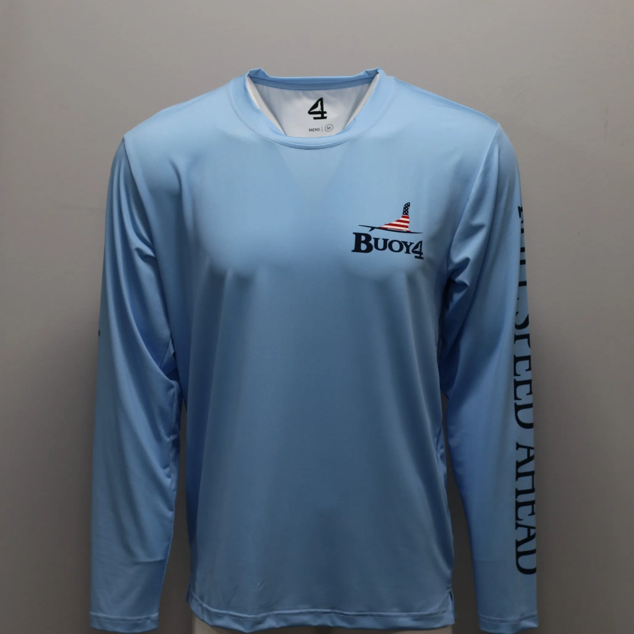 reLAX By The Sea - USA - Light Blue - Performance Long Sleeve