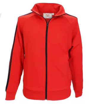 Relco Mens Red Retro Track Tops