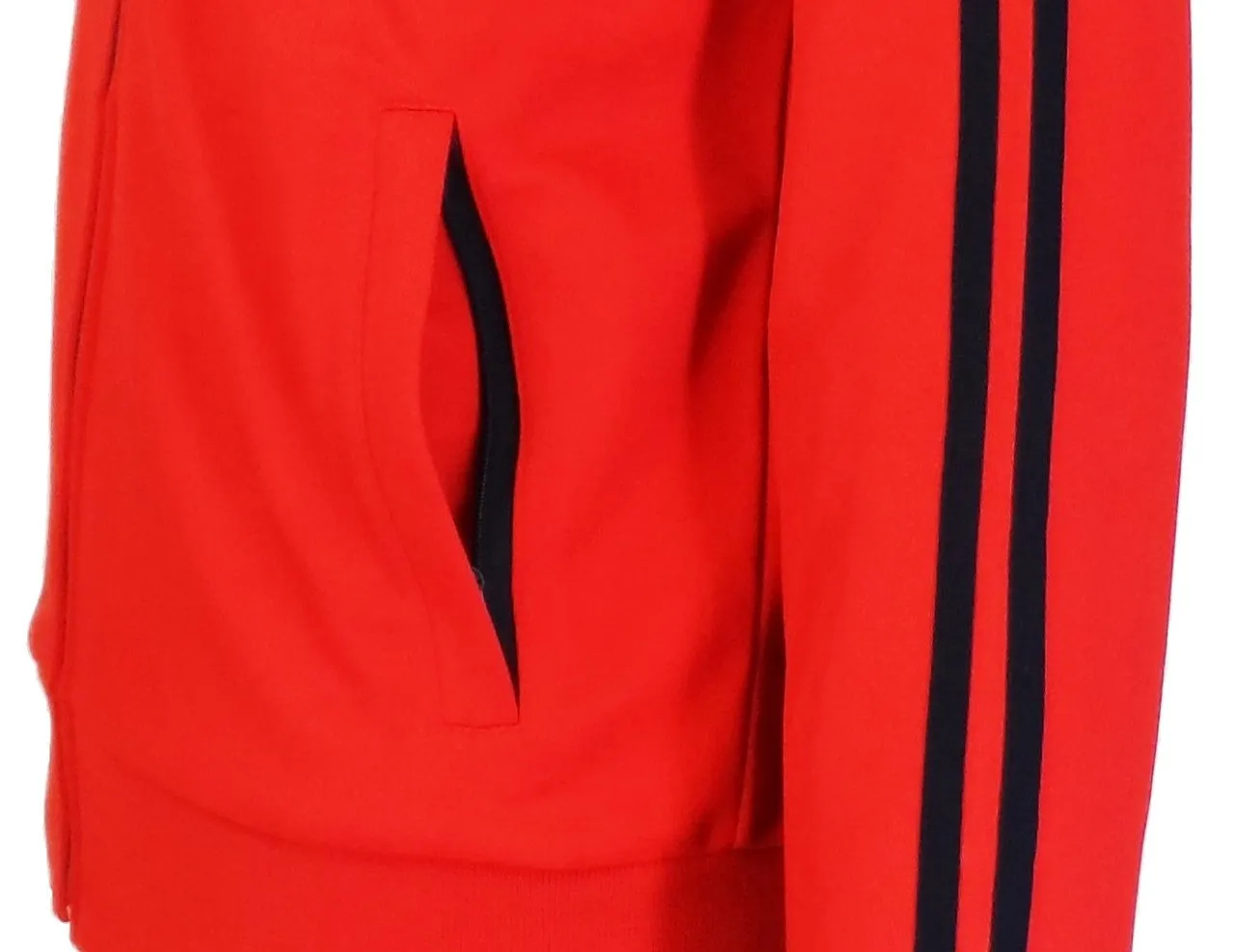 Relco Mens Red Retro Track Tops