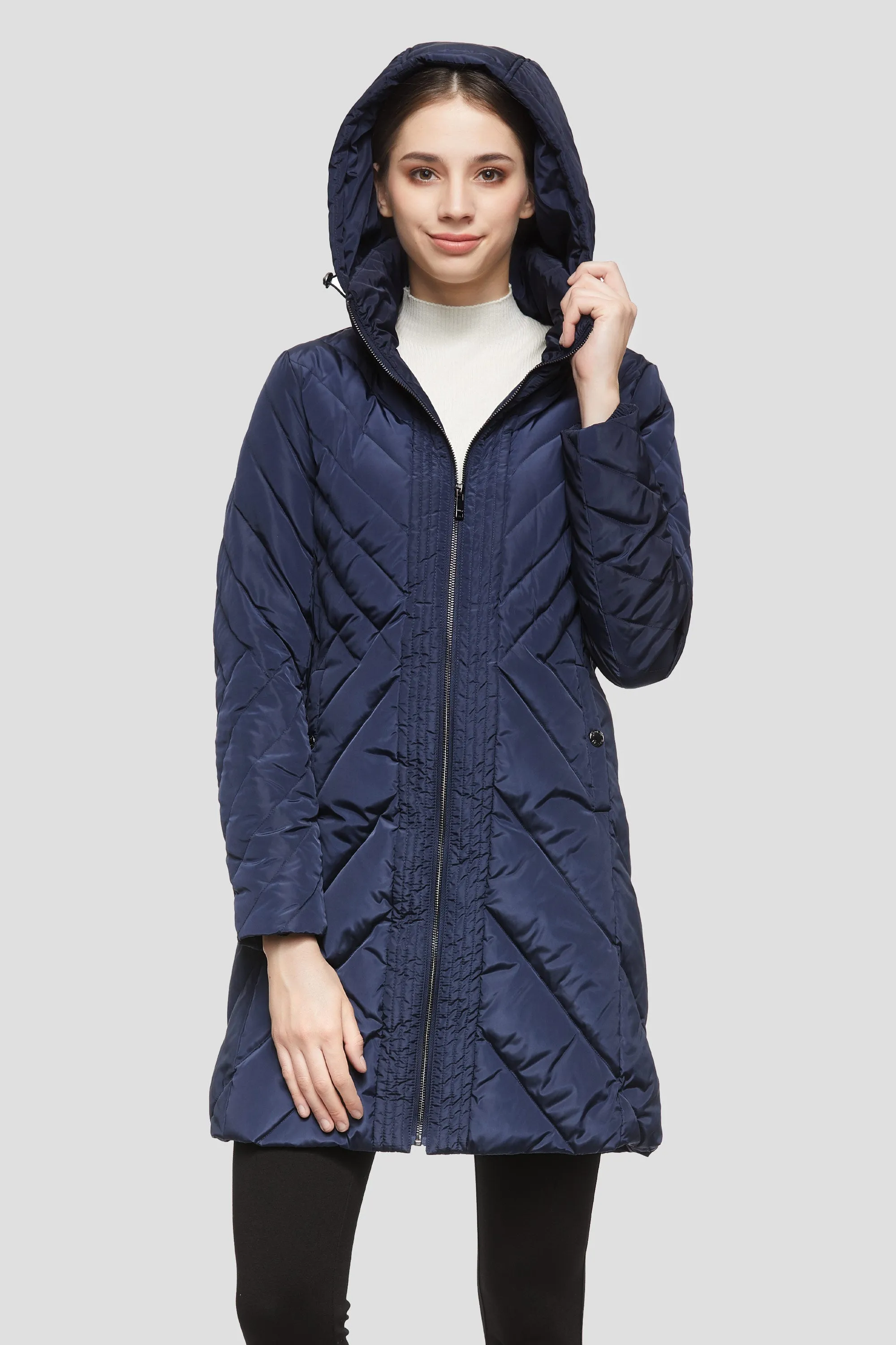 Removable Hooded Winter Coat